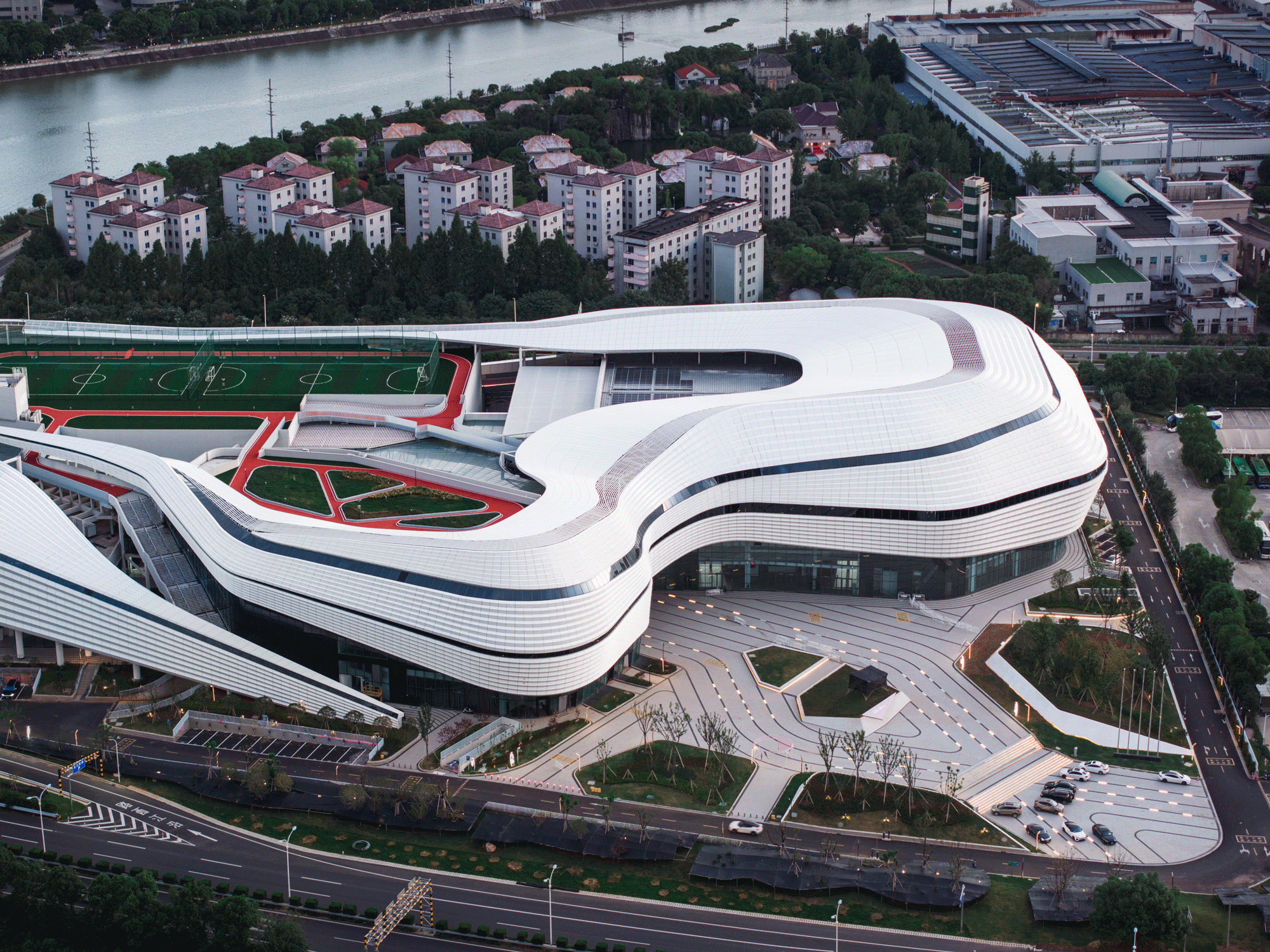 〈新昌グローブセンター(Xinchang Globular Center)〉line+ studio