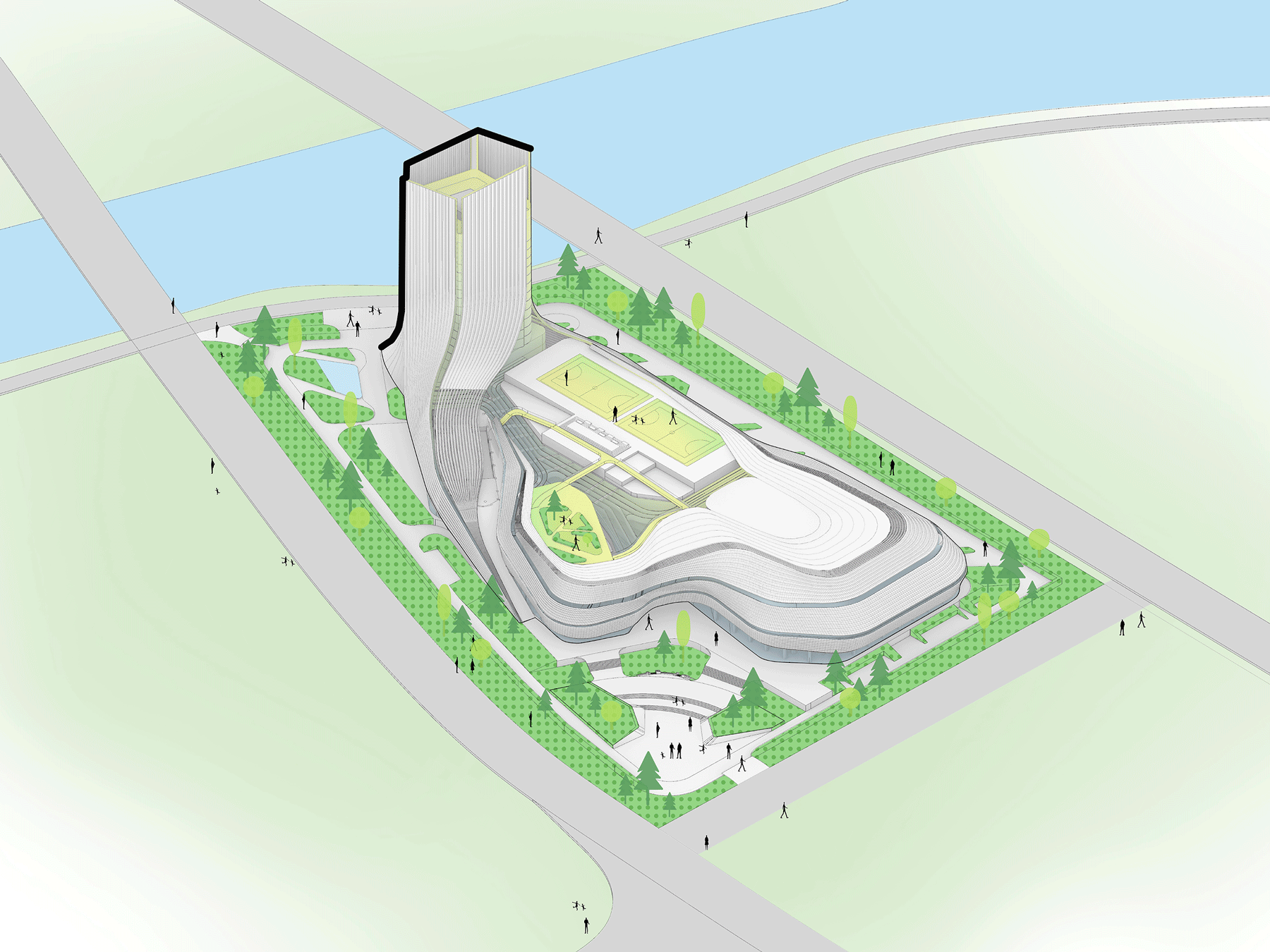 〈新昌グローブセンター(Xinchang Globular Center)〉line+ studio