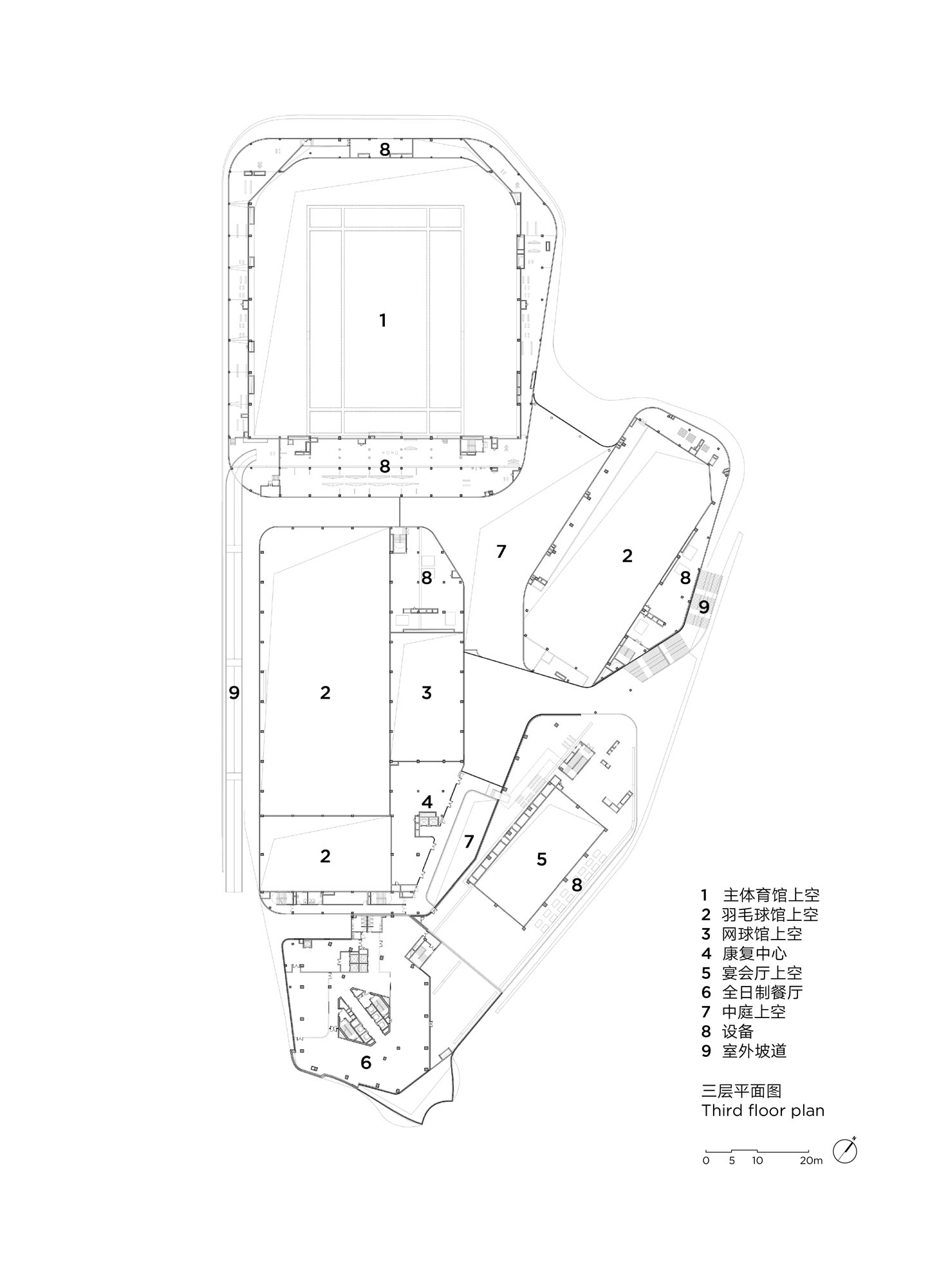 〈新昌グローブセンター(Xinchang Globular Center)〉line+ studio