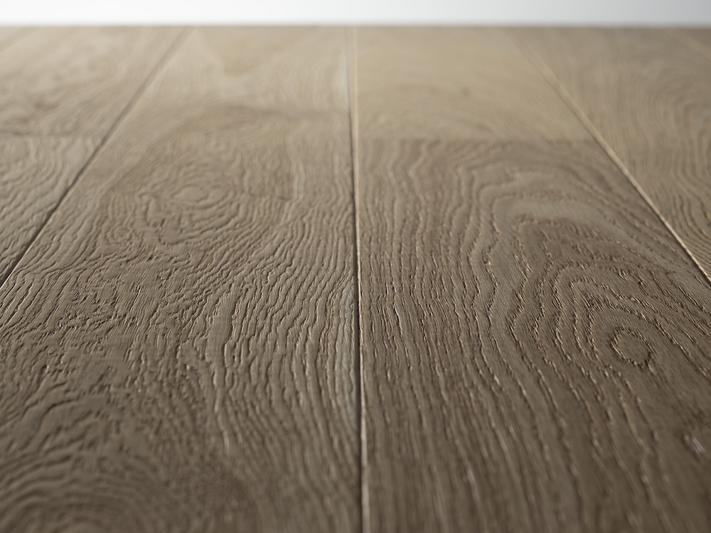 コンビットモノ®挽板3.0足感フロア-オーク-ブラシ