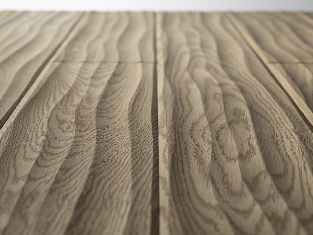 コンビットモノ®挽板3.0足感フロア-オーク-ハンドスクレイプ