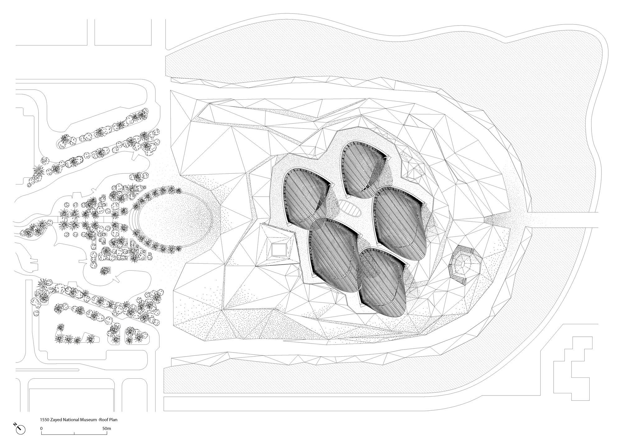 〈ザイード国立博物館(Zayed National Museum)〉フォスター アンド パートナーズ(Foster+Partners)