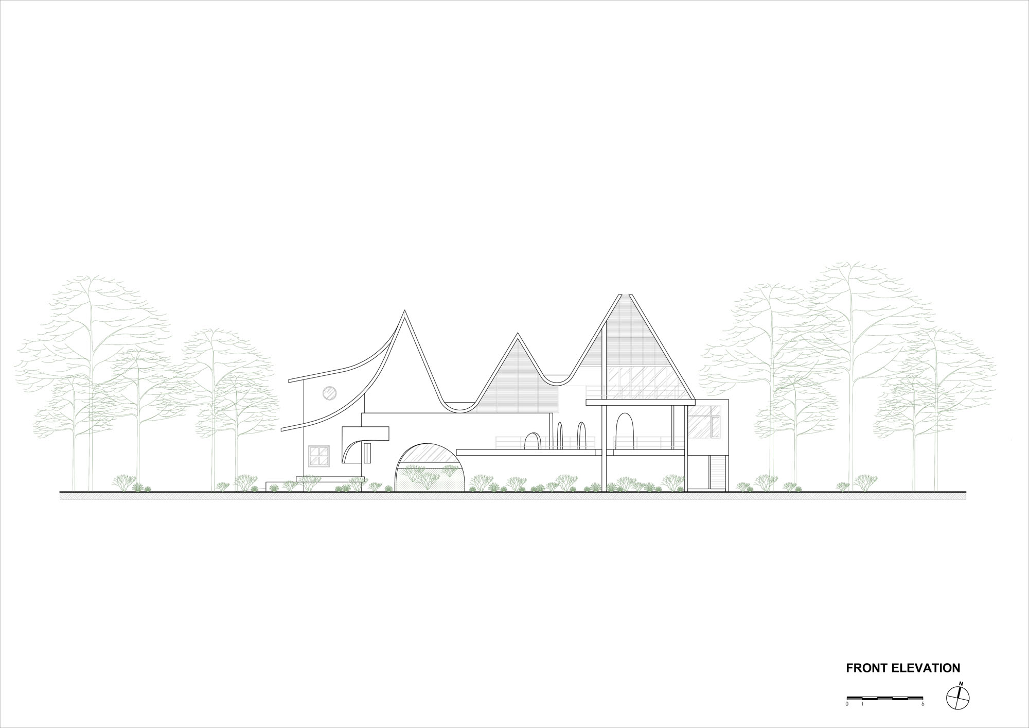 〈MA.DEビストロ(MA.DE Bistro)〉AN NAM Design and Build