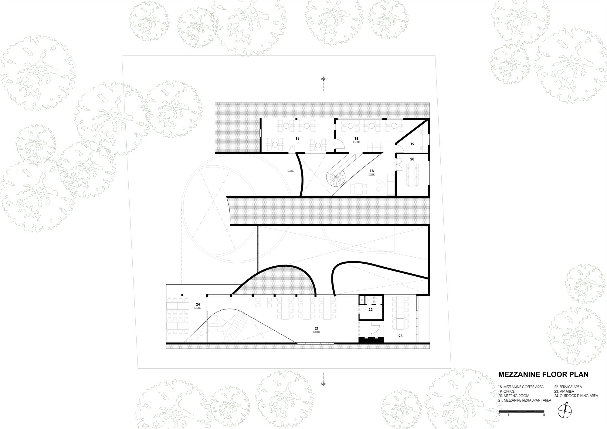 〈MA.DEビストロ(MA.DE Bistro)〉AN NAM Design and Build