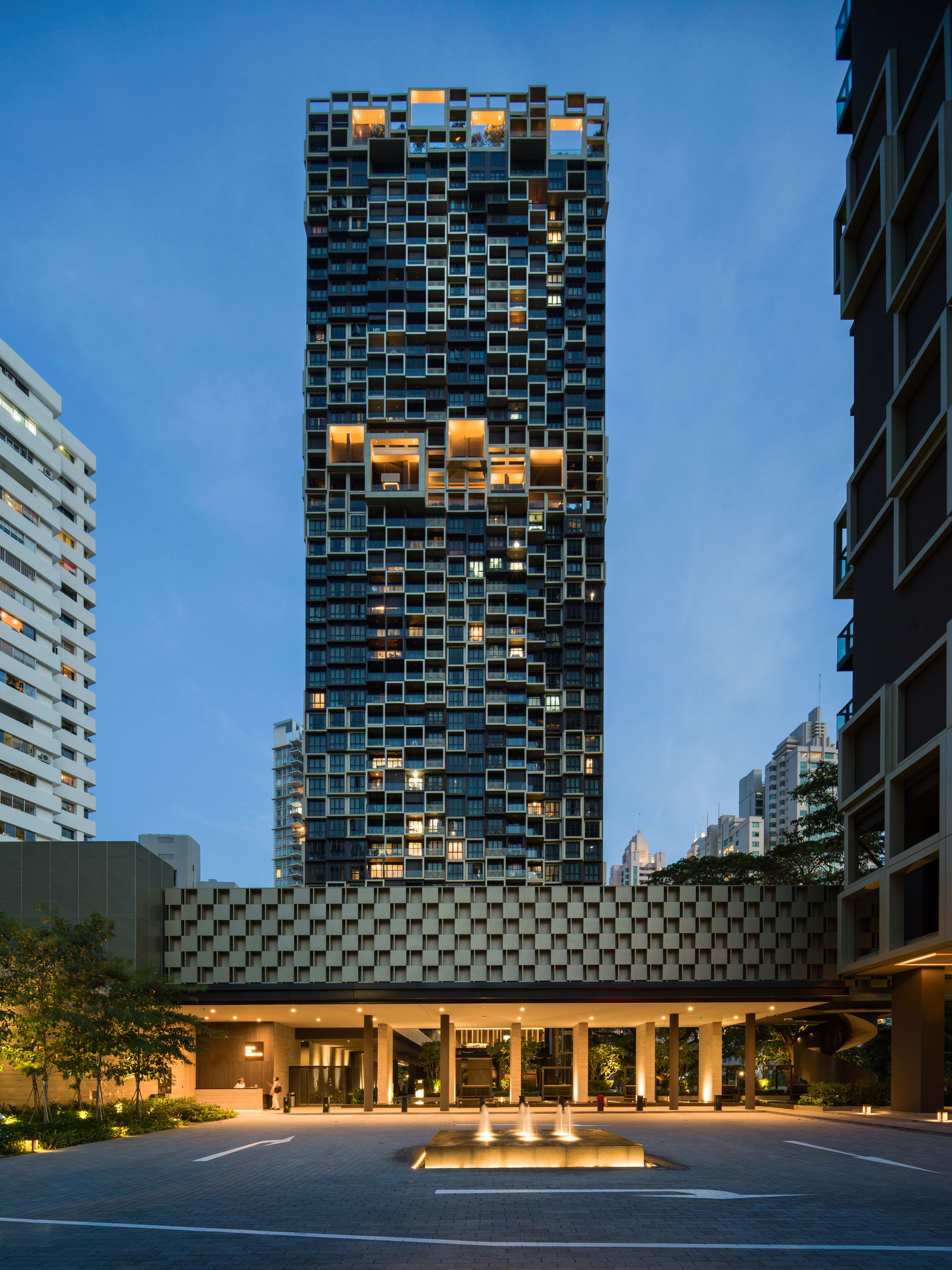 〈アーウェル・ヒル・レジデンス（Irwell Hill Residences）〉MVRDV、ADDPアーキテクツ（ADDP Architects）