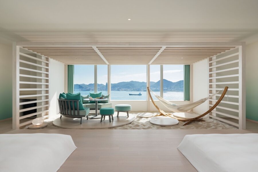 コンセプトは”海峡のデザイナーズホテル”　星野リゾート〈リゾナーレ下関〉12/11開業（建築設計：日本設計 / 内装デザイン・ブランド監修：クライン ダイサム アーキテクツ / ランドスケープ設計：スタジオテラ）