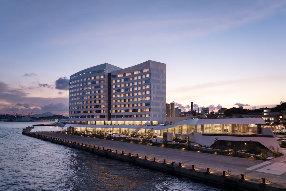 コンセプトは”海峡のデザイナーズホテル”　星野リゾート〈リゾナーレ下関〉12/11開業（建築設計：日本設計 / 内装デザイン・ブランド監修：クライン ダイサム アーキテクツ / ランドスケープ設計：スタジオテラ）