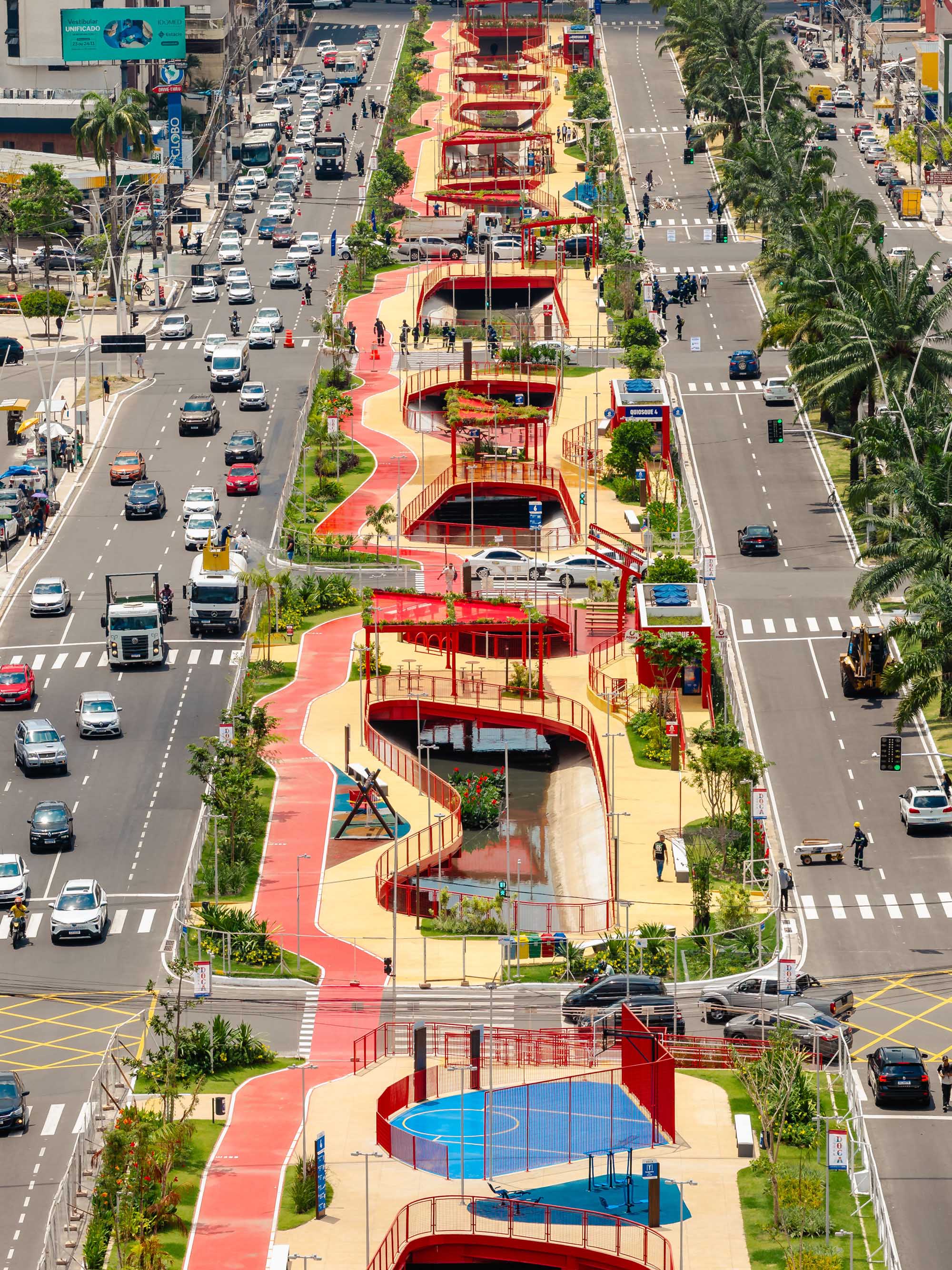 〈ドカ・リニア・パーク(Doca Linear Park)〉Natureza Urbana