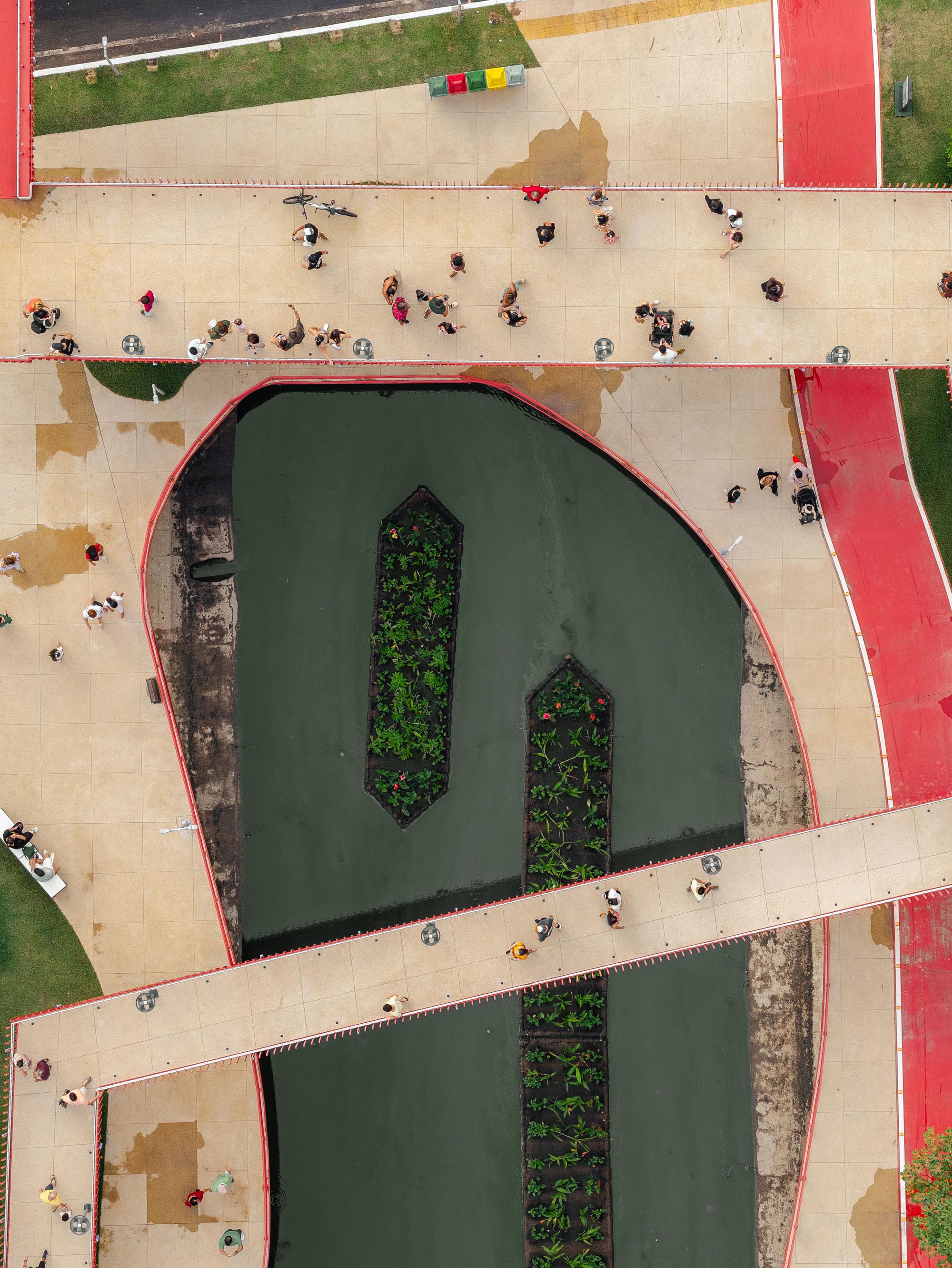 〈ドカ・リニア・パーク(Doca Linear Park)〉Natureza Urbana