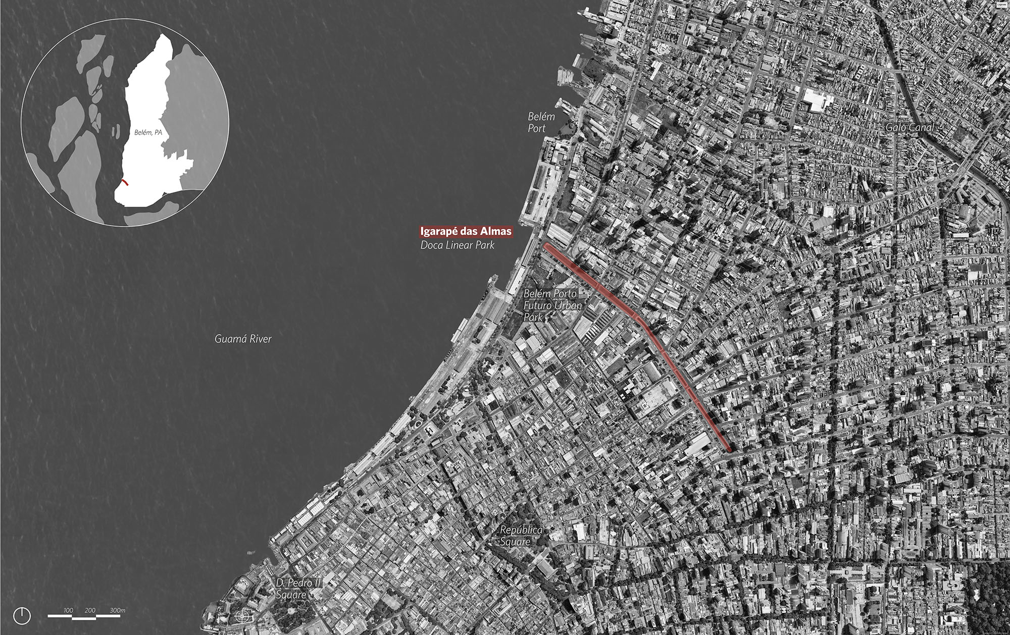 〈ドカ・リニア・パーク(Doca Linear Park)〉Natureza Urbana