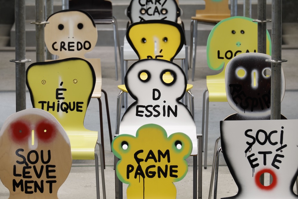 SKAC「577 chairs The Citizens’ Hemicycle」会場写真