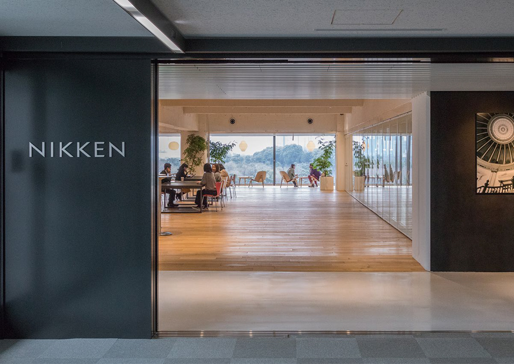 日建設計　竹橋オフィス8階の様子