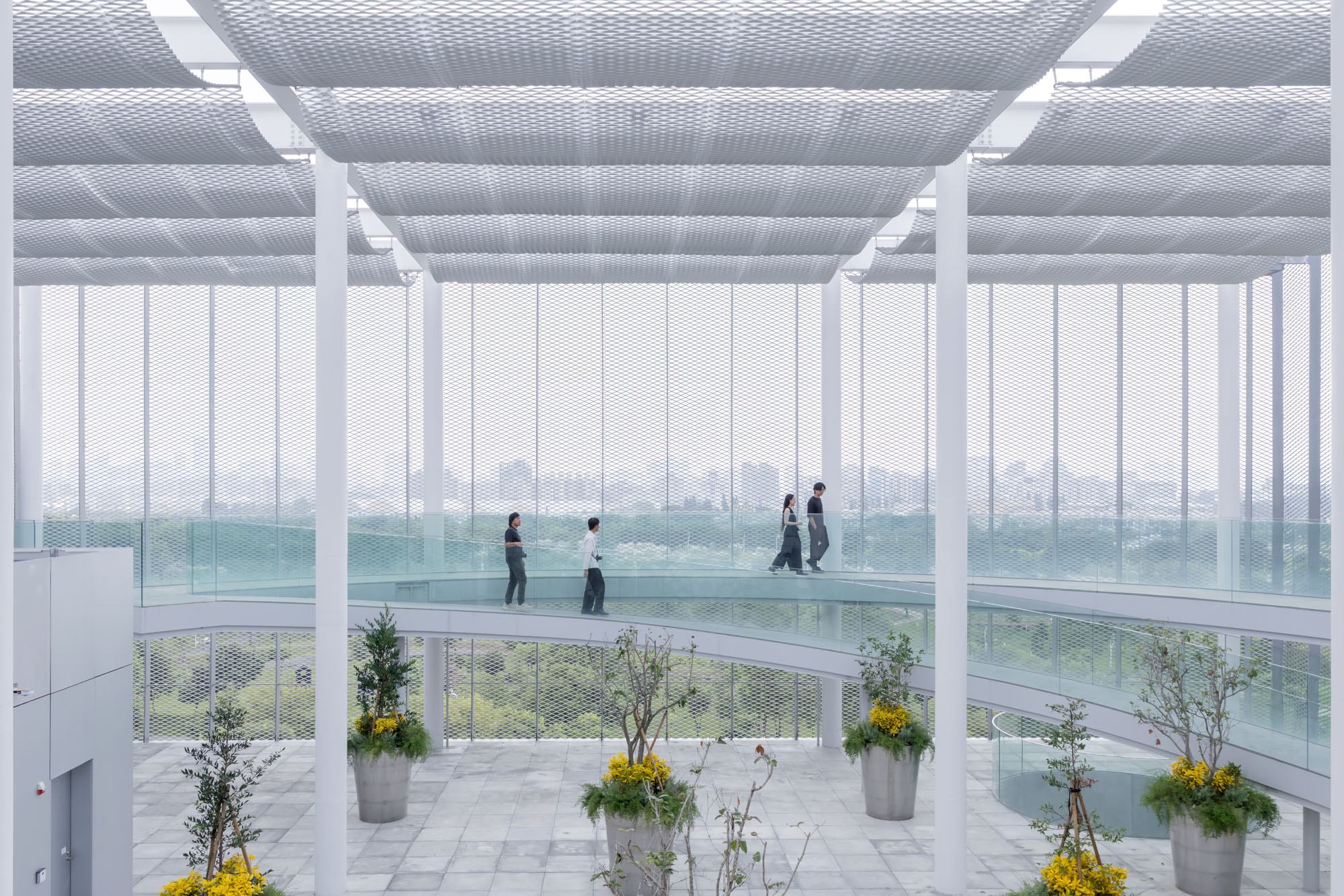 〈台中緑美図(Taichung Green Museumbrary)〉SANAA