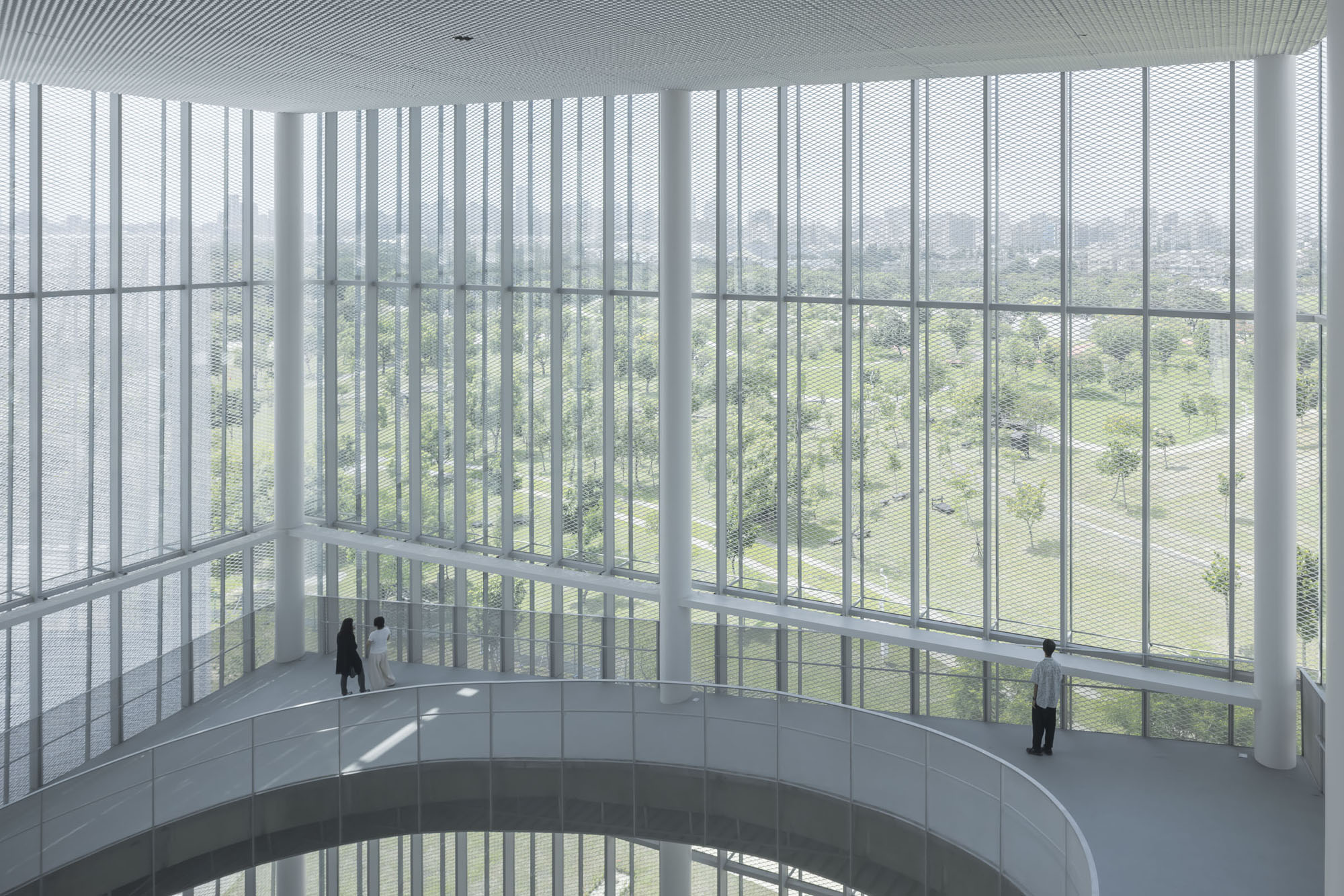 〈台中緑美図(Taichung Green Museumbrary)〉SANAA