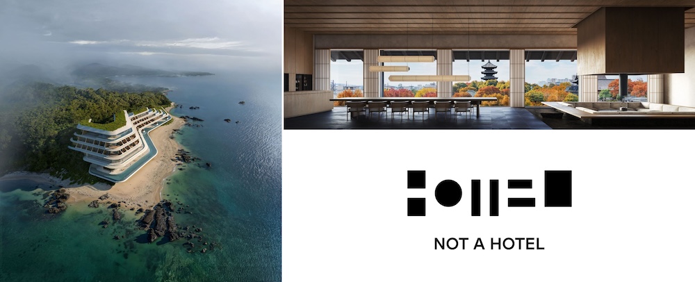 NOT A HOTELが一般利用可能な新ブランド「HERITAGE」と「vertex」を発表、第1弾は京都・東寺の宿坊をリノベーション、ザハ・ハディド・アーキテクツが日本で初めて手がけるホテルは沖縄に開業予定