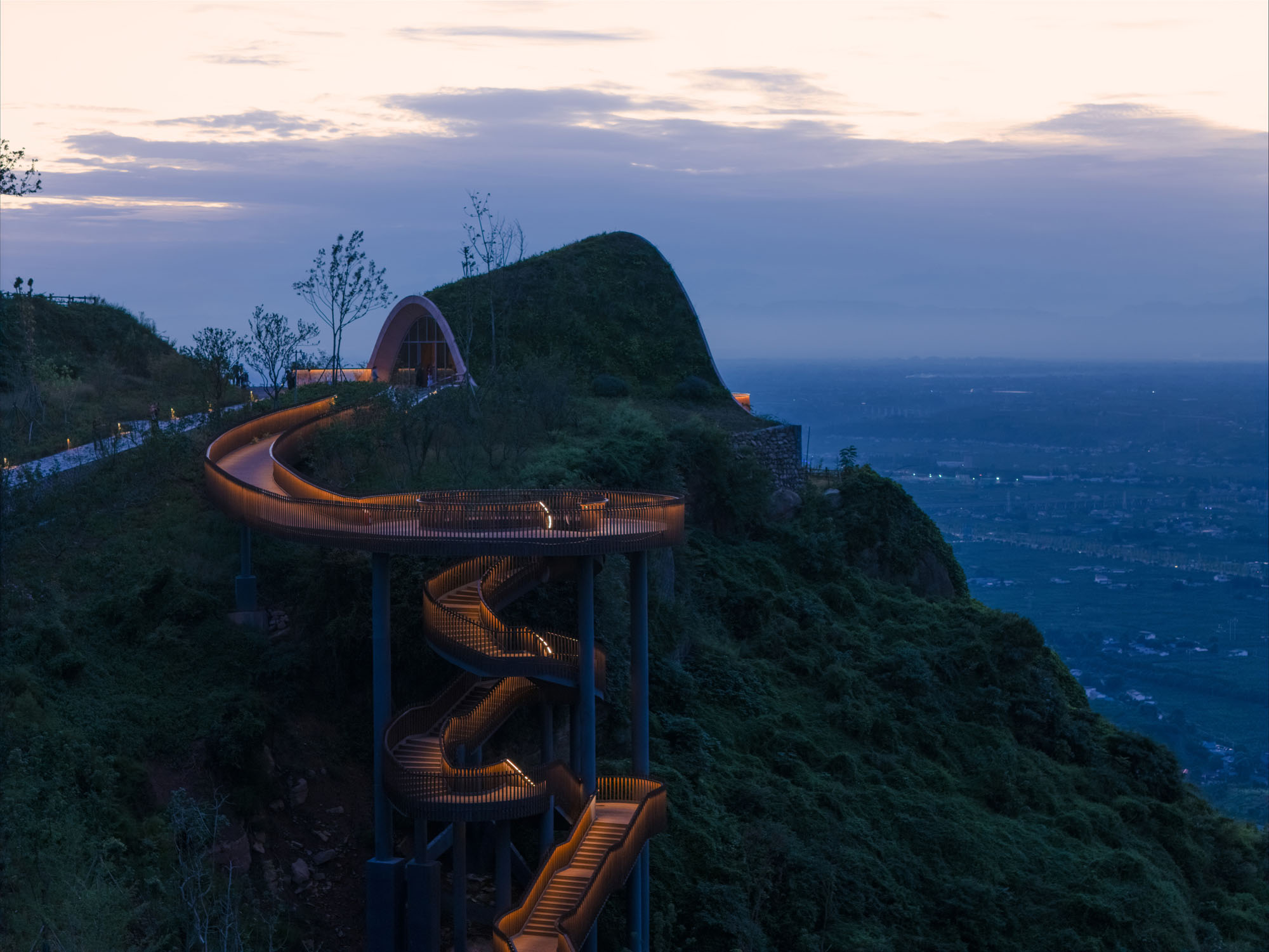 〈蒲江プラットフォーム（Pujiang Platform）〉MVRDV