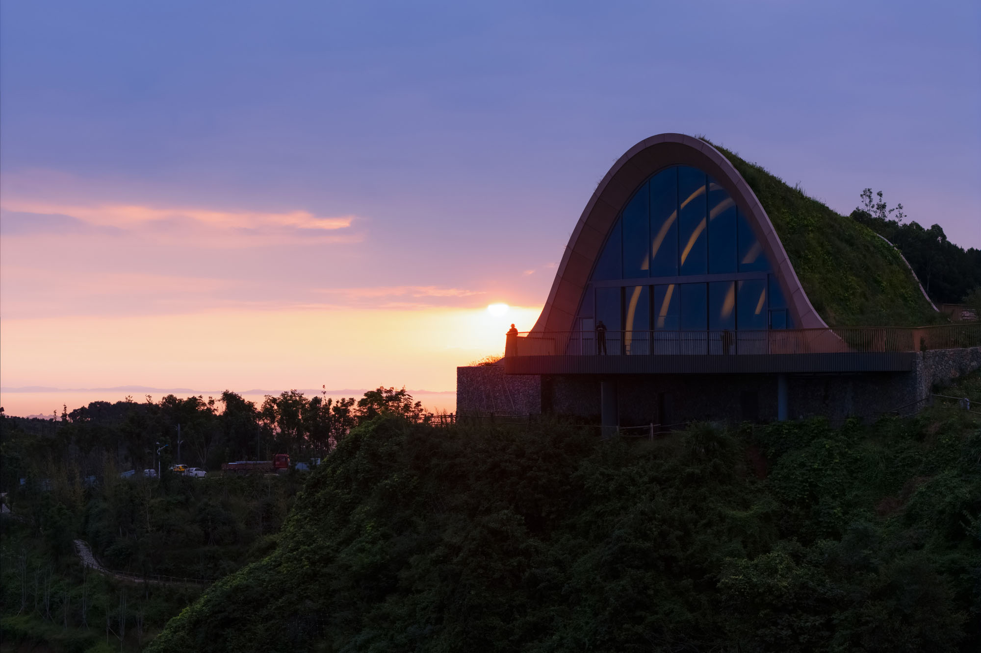 〈蒲江プラットフォーム（Pujiang Platform）〉MVRDV