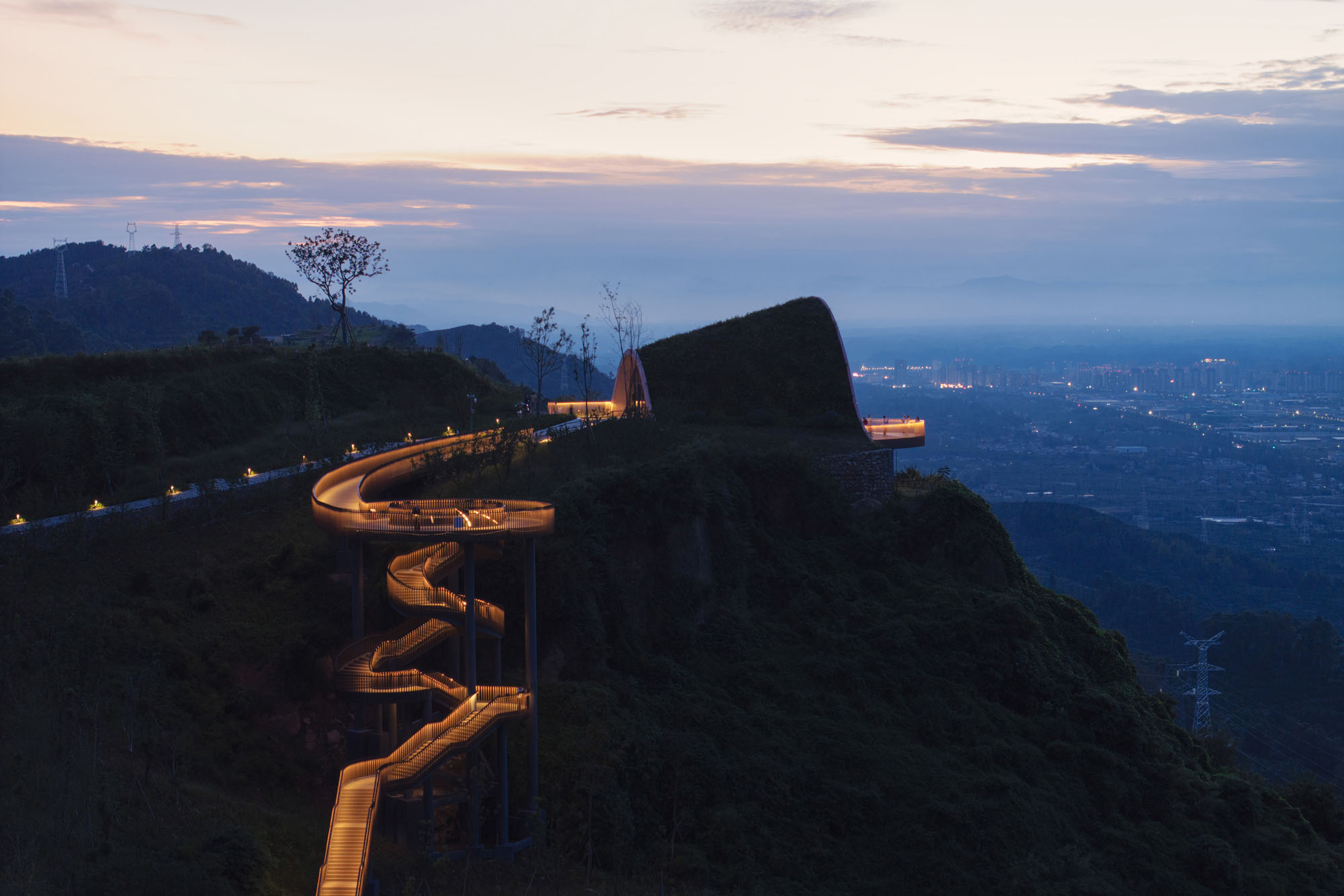 〈蒲江プラットフォーム（Pujiang Platform）〉MVRDV