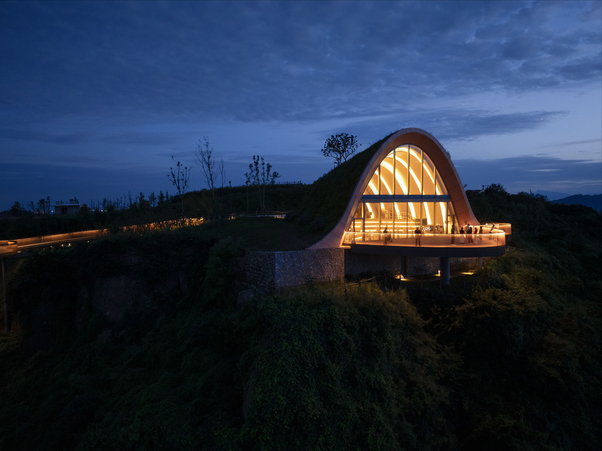 〈蒲江プラットフォーム（Pujiang Platform）〉MVRDV