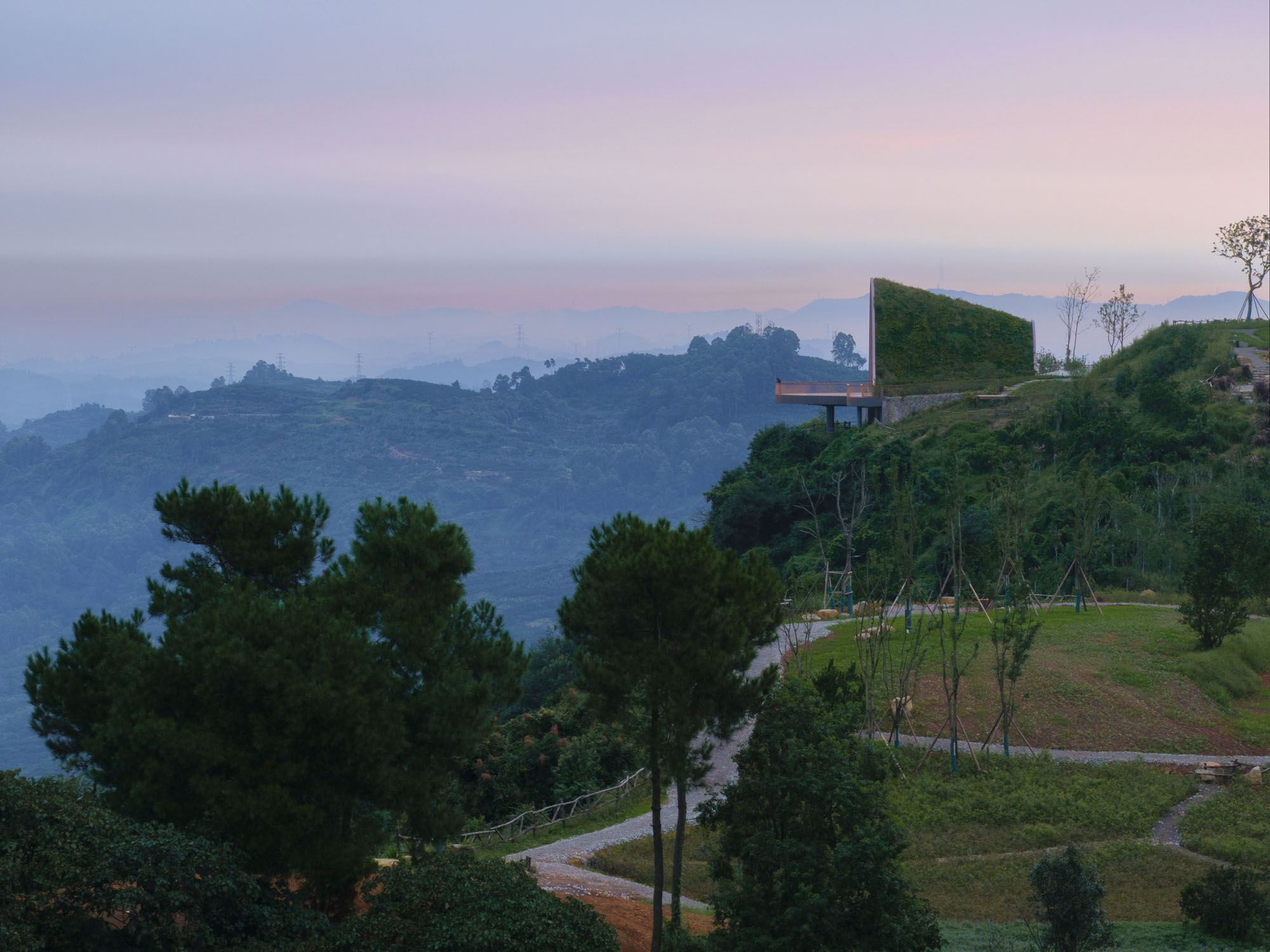 〈蒲江プラットフォーム（Pujiang Platform）〉MVRDV