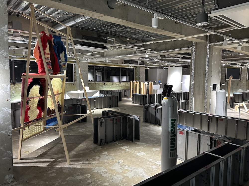 DESIGNTIDE TOKYO 2025（デザインタイド トーキョー 2025）展示風景 / 学生展