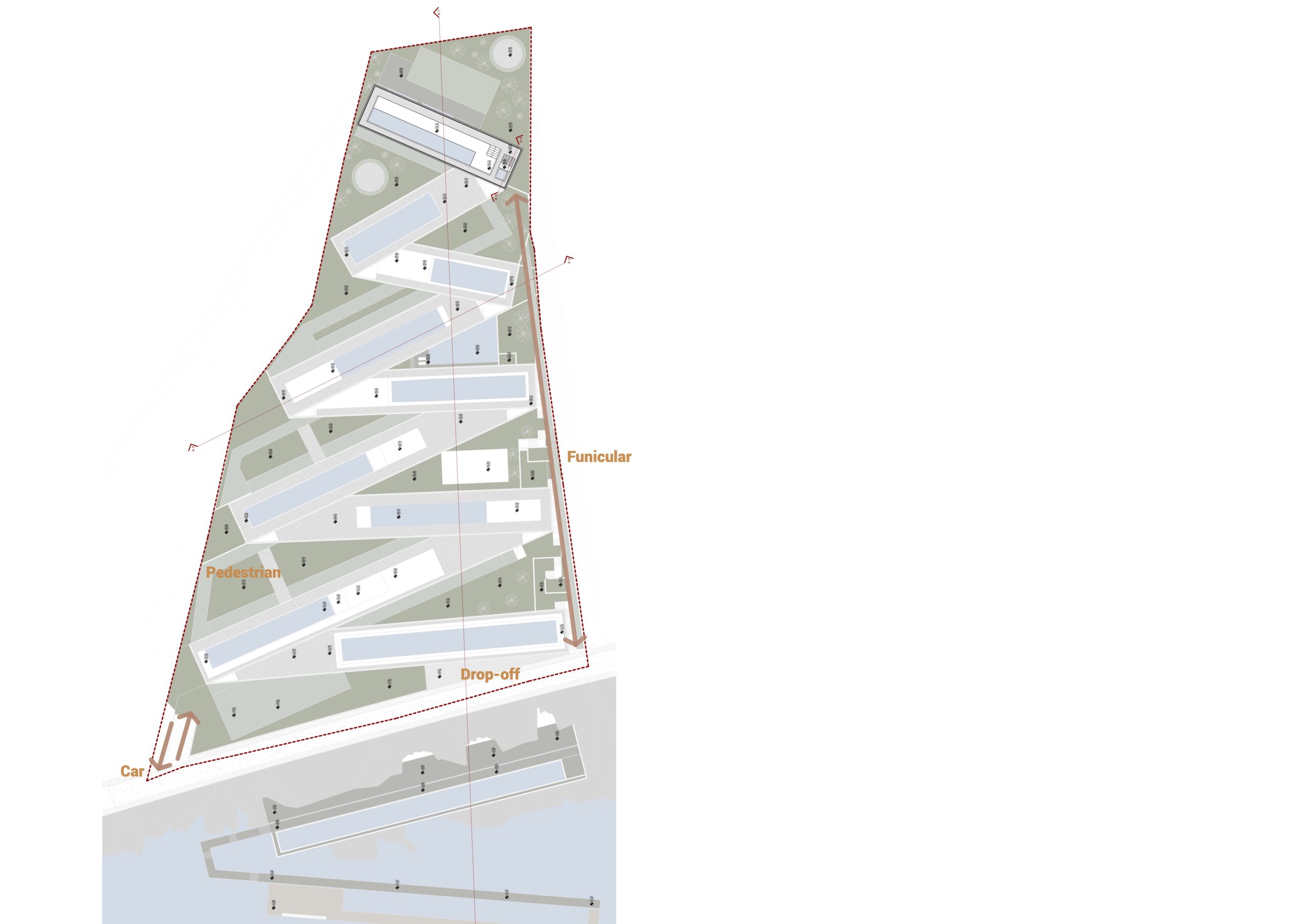 〈Zig Zag Resort〉JA Joubert Architecture、UNS Architects