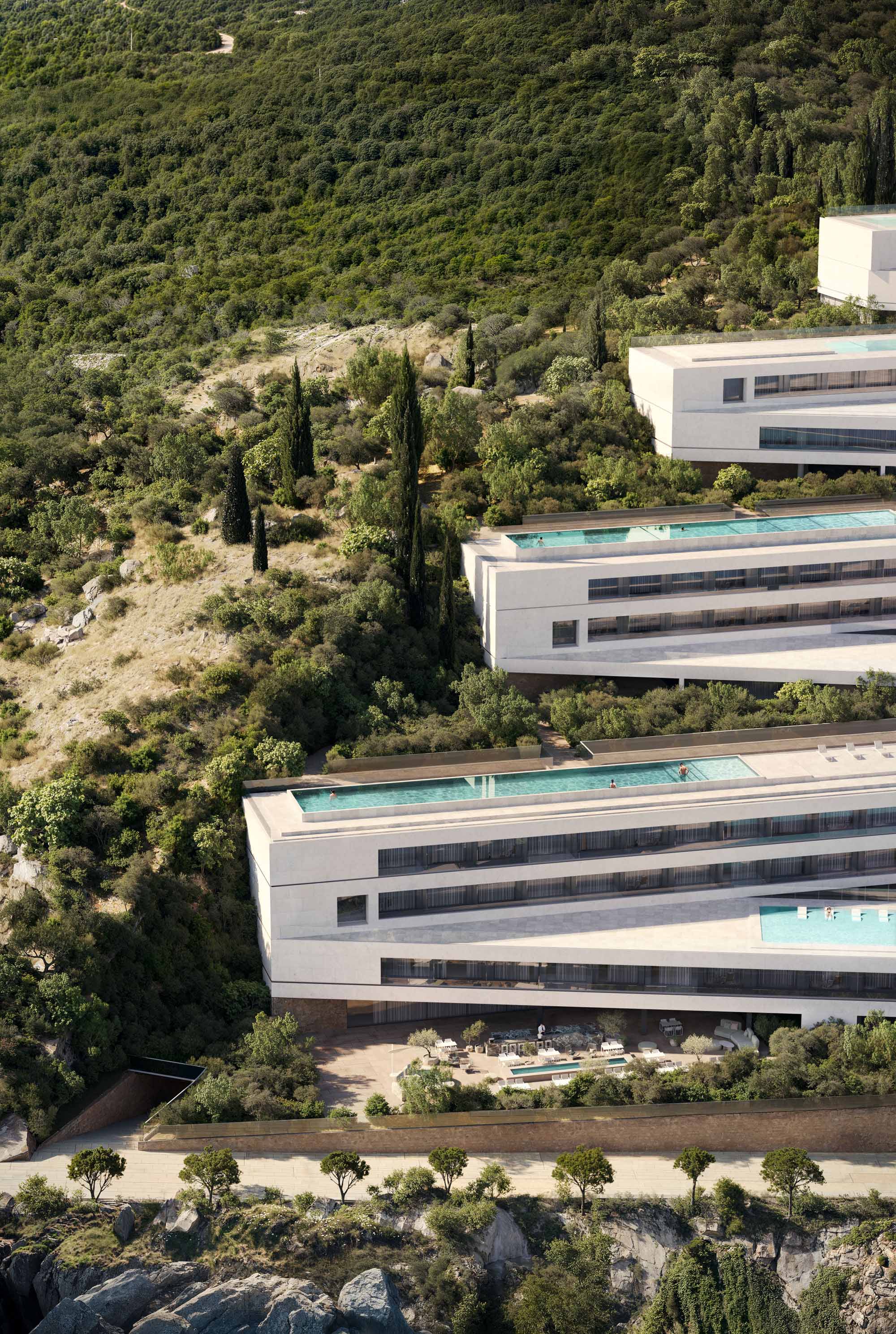 〈Zig Zag Resort〉JA Joubert Architecture、UNS Architects