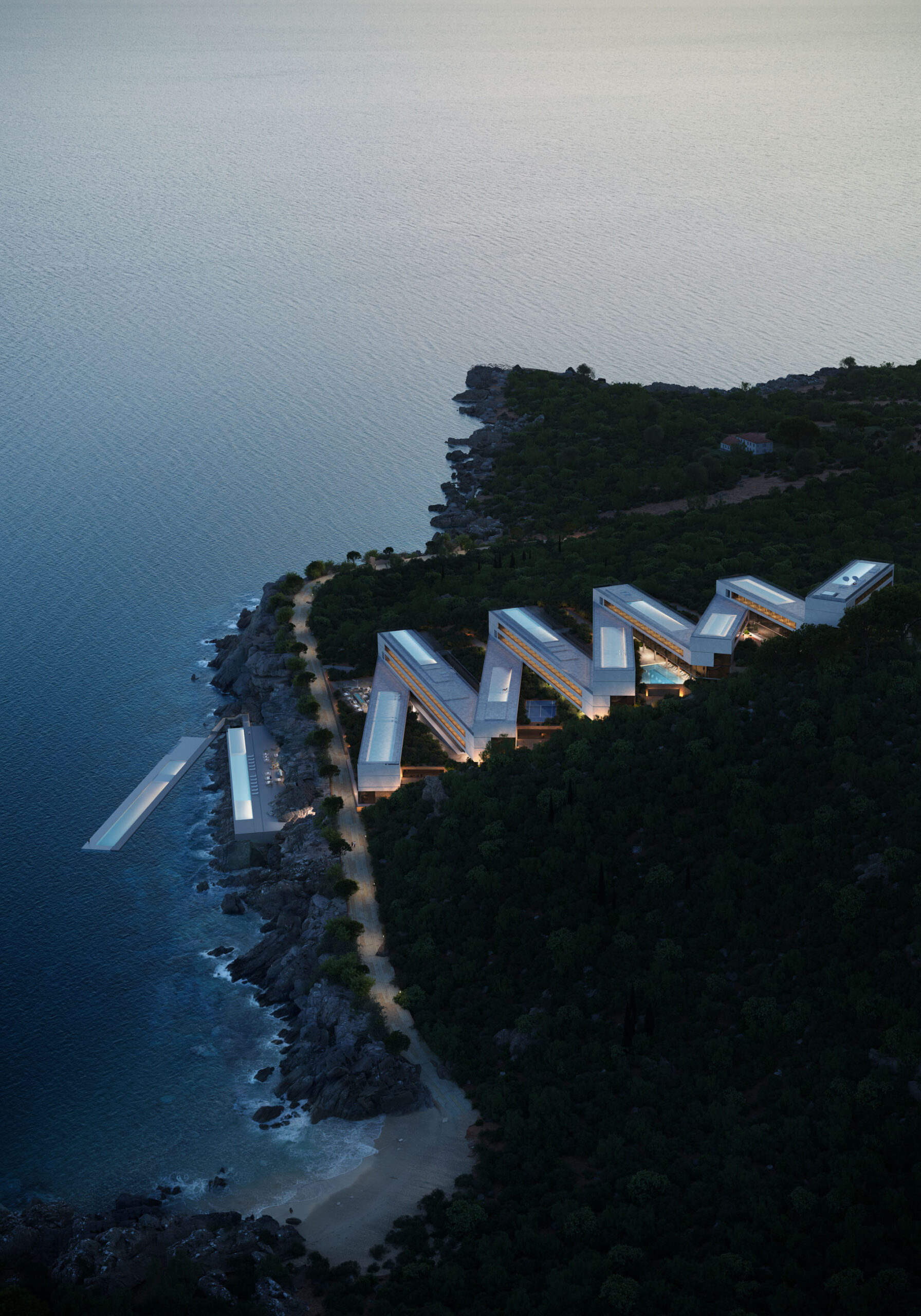 〈Zig Zag Resort〉JA Joubert Architecture、UNS Architects