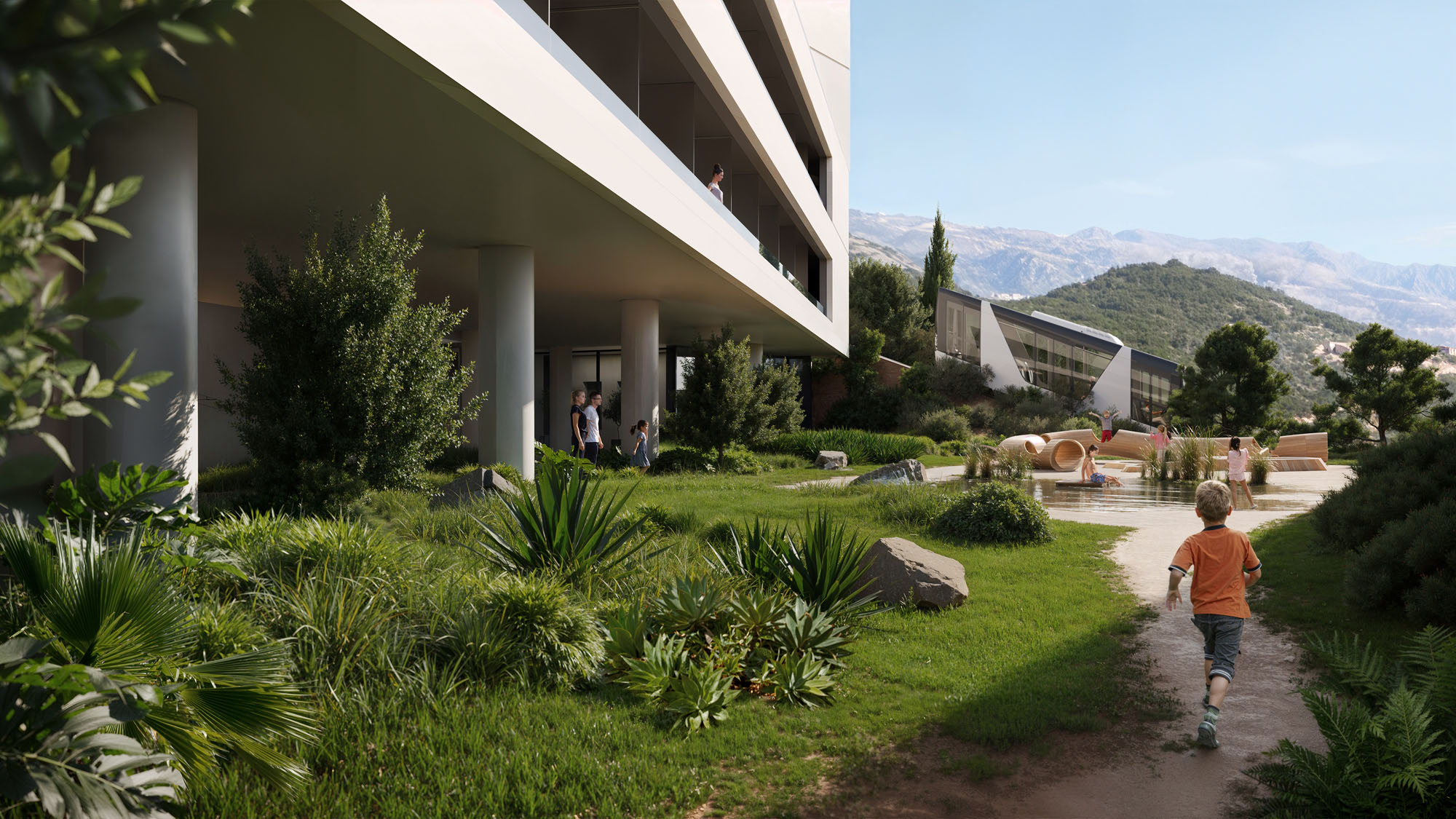 〈Zig Zag Resort〉JA Joubert Architecture、UNS Architects