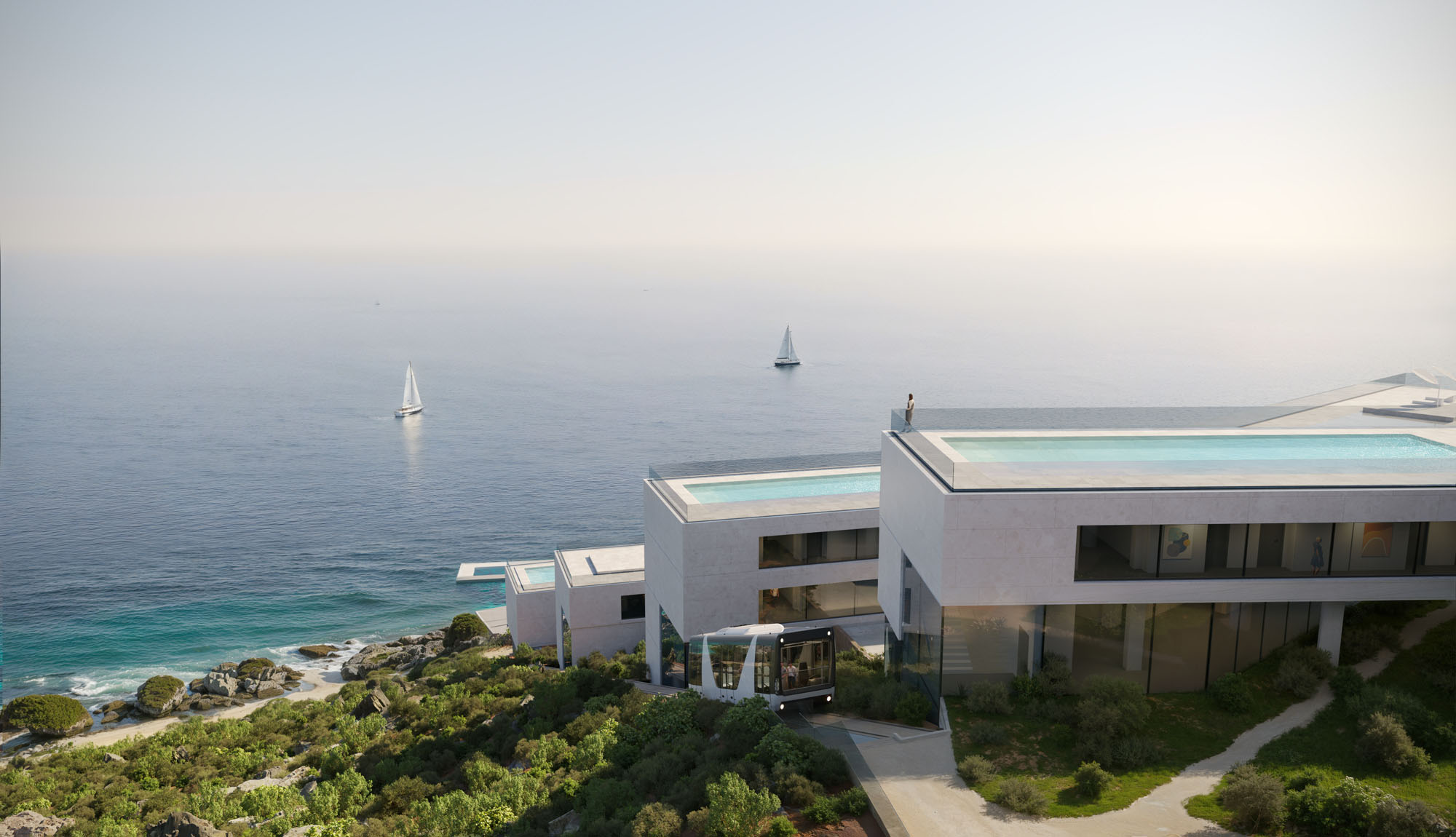 〈Zig Zag Resort〉JA Joubert Architecture、UNS Architects