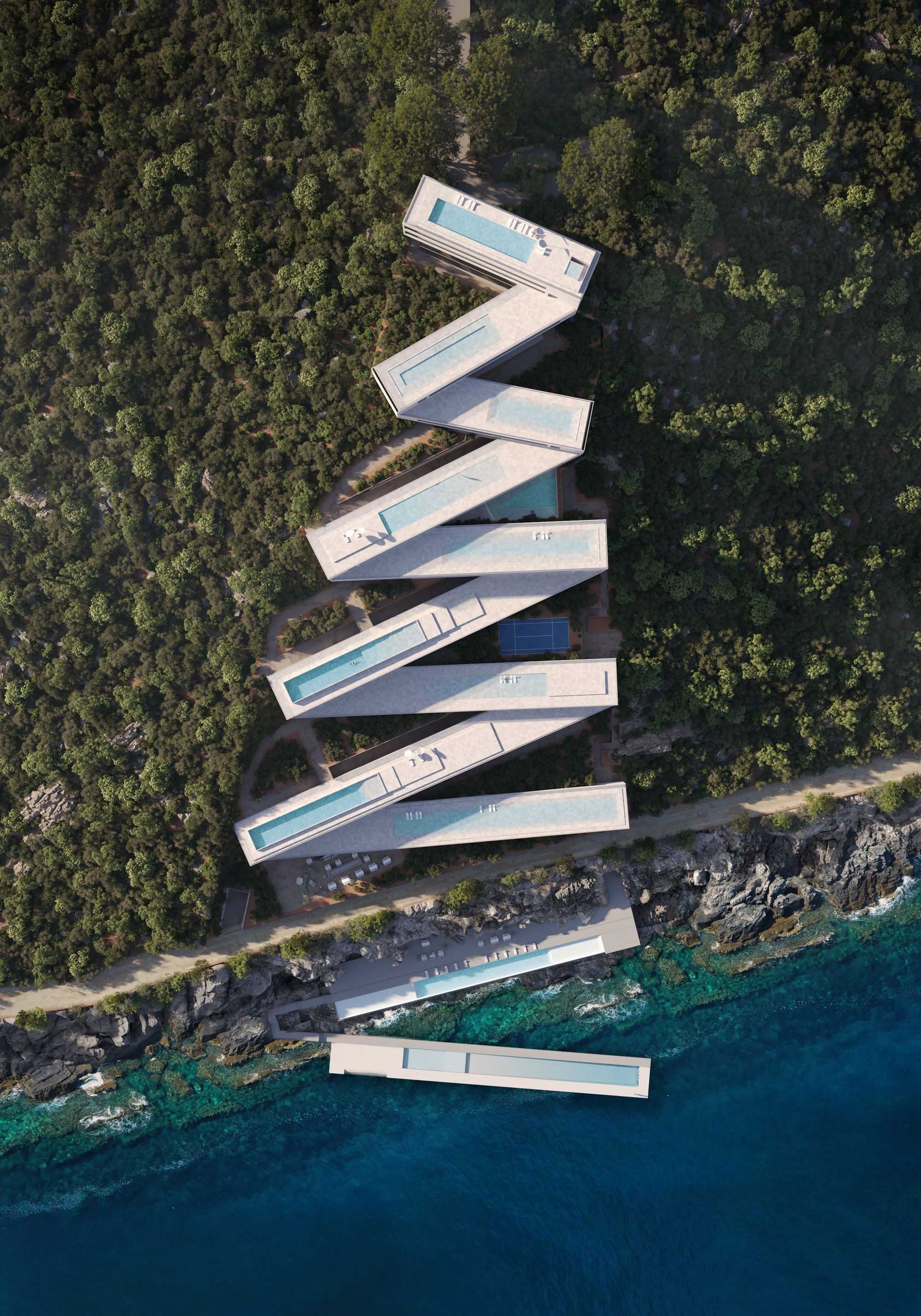 〈Zig Zag Resort〉JA Joubert Architecture、UNS Architects