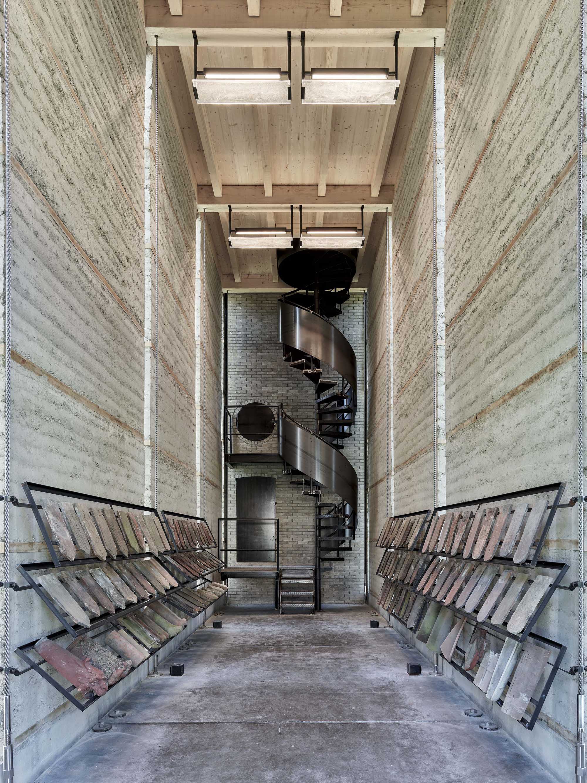 〈窯の塔(Kiln tower)〉ボルツハウザー・アーキテクテン(Boltshauser Architekten)