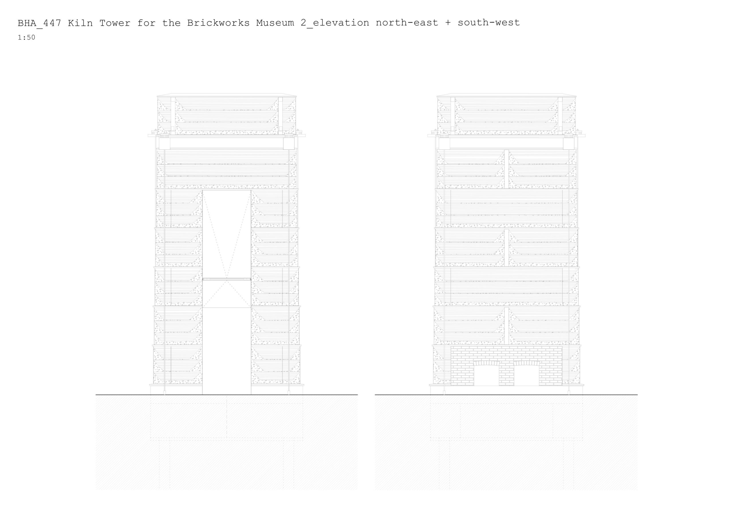 〈窯の塔(Kiln tower)〉ボルツハウザー・アーキテクテン(Boltshauser Architekten)