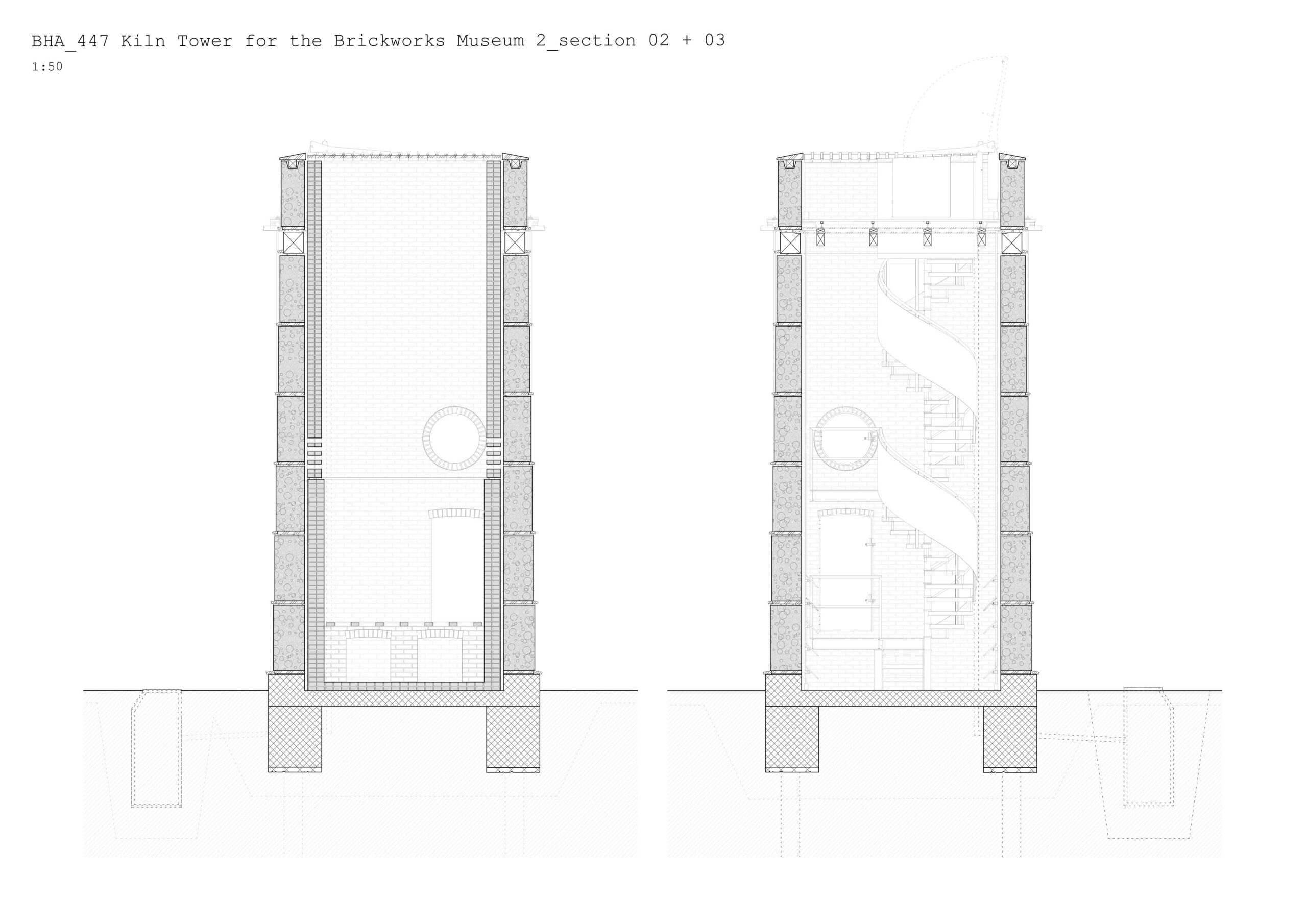 〈窯の塔(Kiln tower)〉ボルツハウザー・アーキテクテン(Boltshauser Architekten)