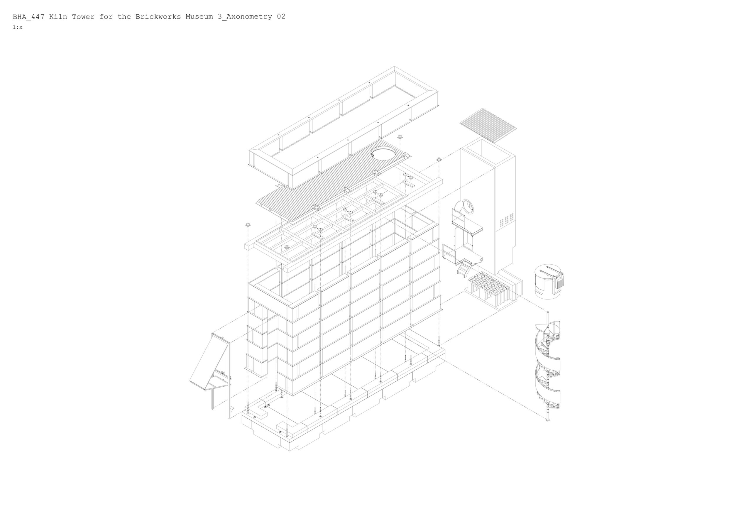 〈窯の塔(Kiln tower)〉ボルツハウザー・アーキテクテン(Boltshauser Architekten)