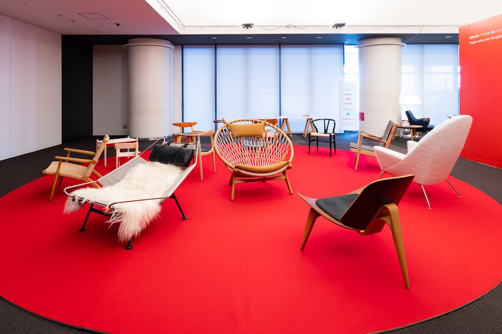 「織田コレクション　ハンス・ウェグナー展　至高のクラフツマンシップ」会場写真