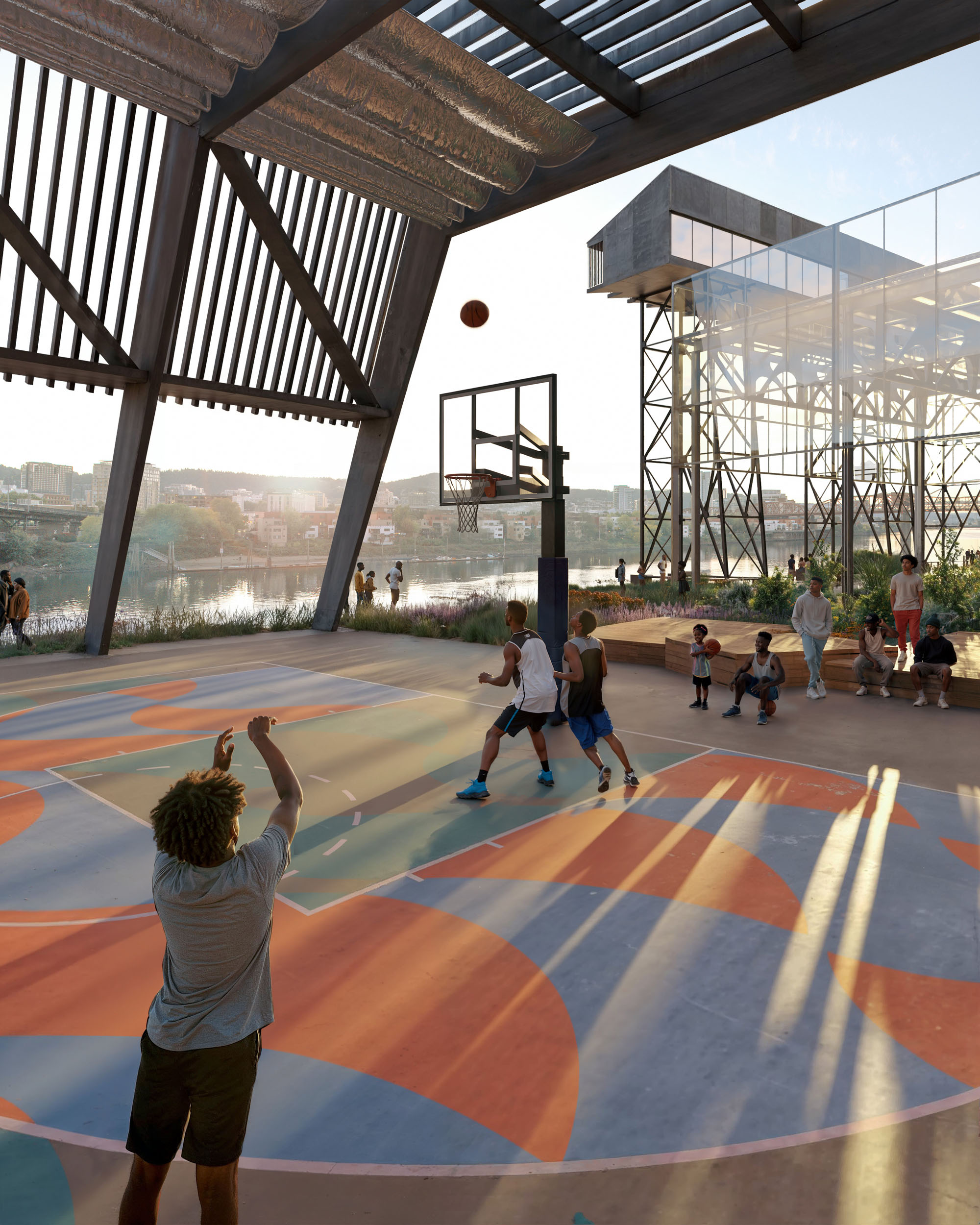 〈アルビナ・リバーサイド（Albina Riverside）〉AD—WO、MALL、Wayside Studio