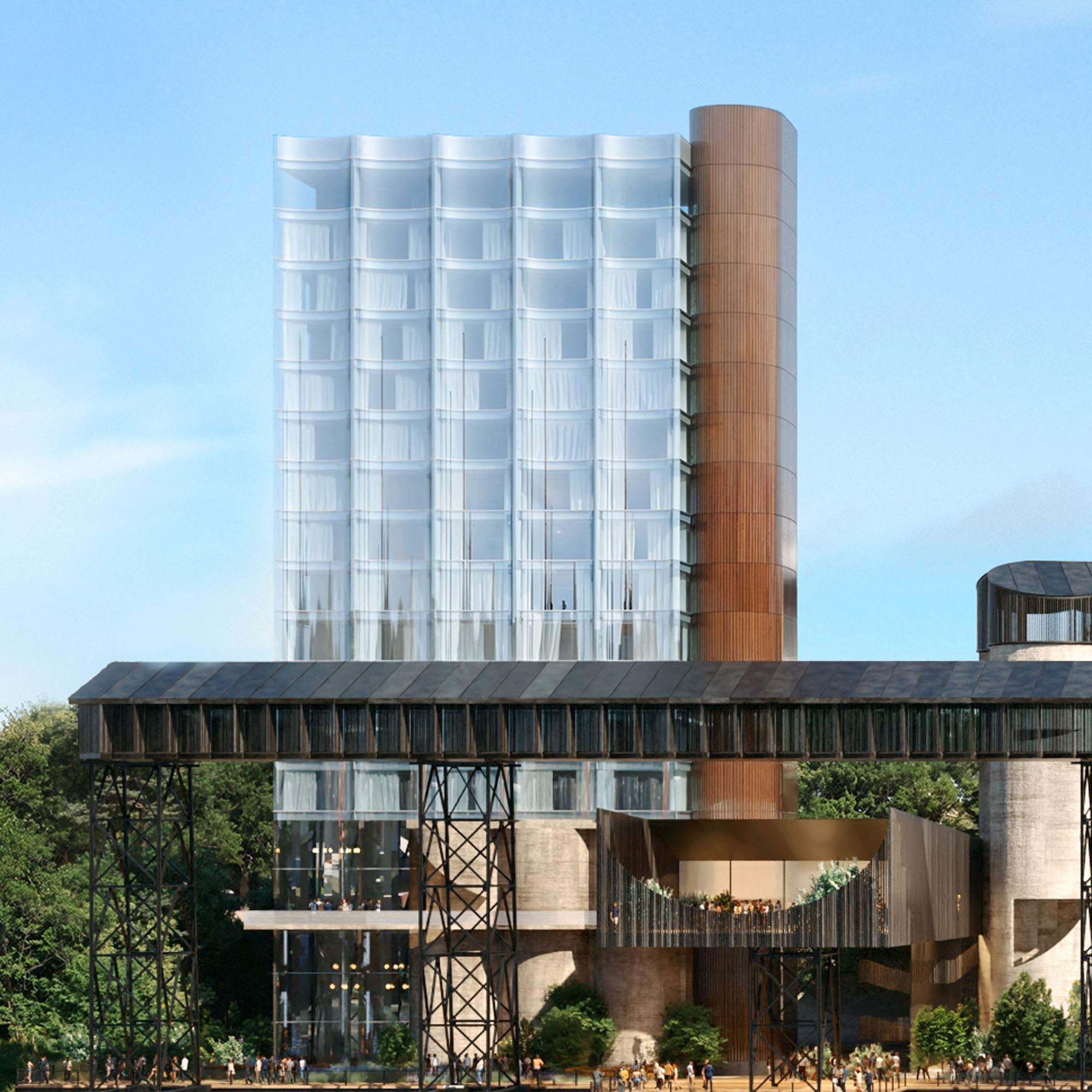 〈アルビナ・リバーサイド（Albina Riverside）〉AD—WO、MALL、Wayside Studio