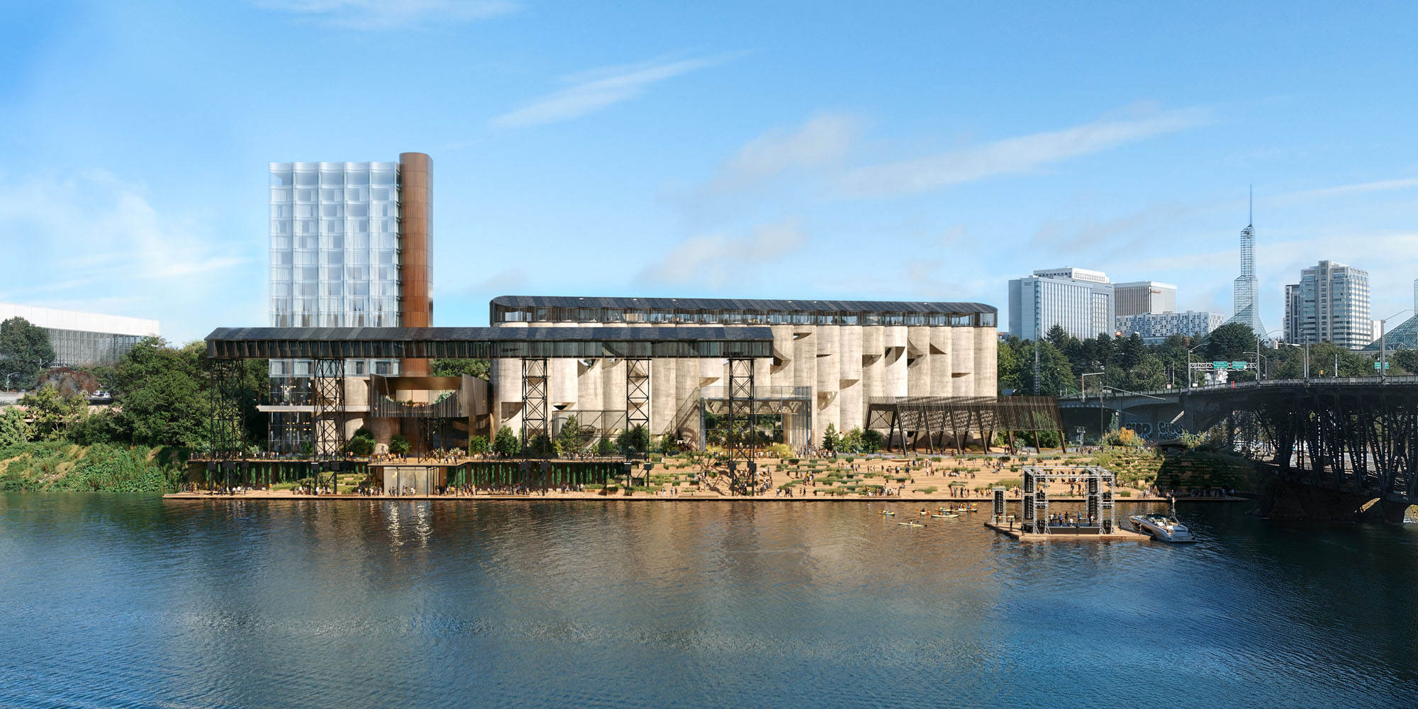 〈アルビナ・リバーサイド（Albina Riverside）〉AD—WO、MALL、Wayside Studio