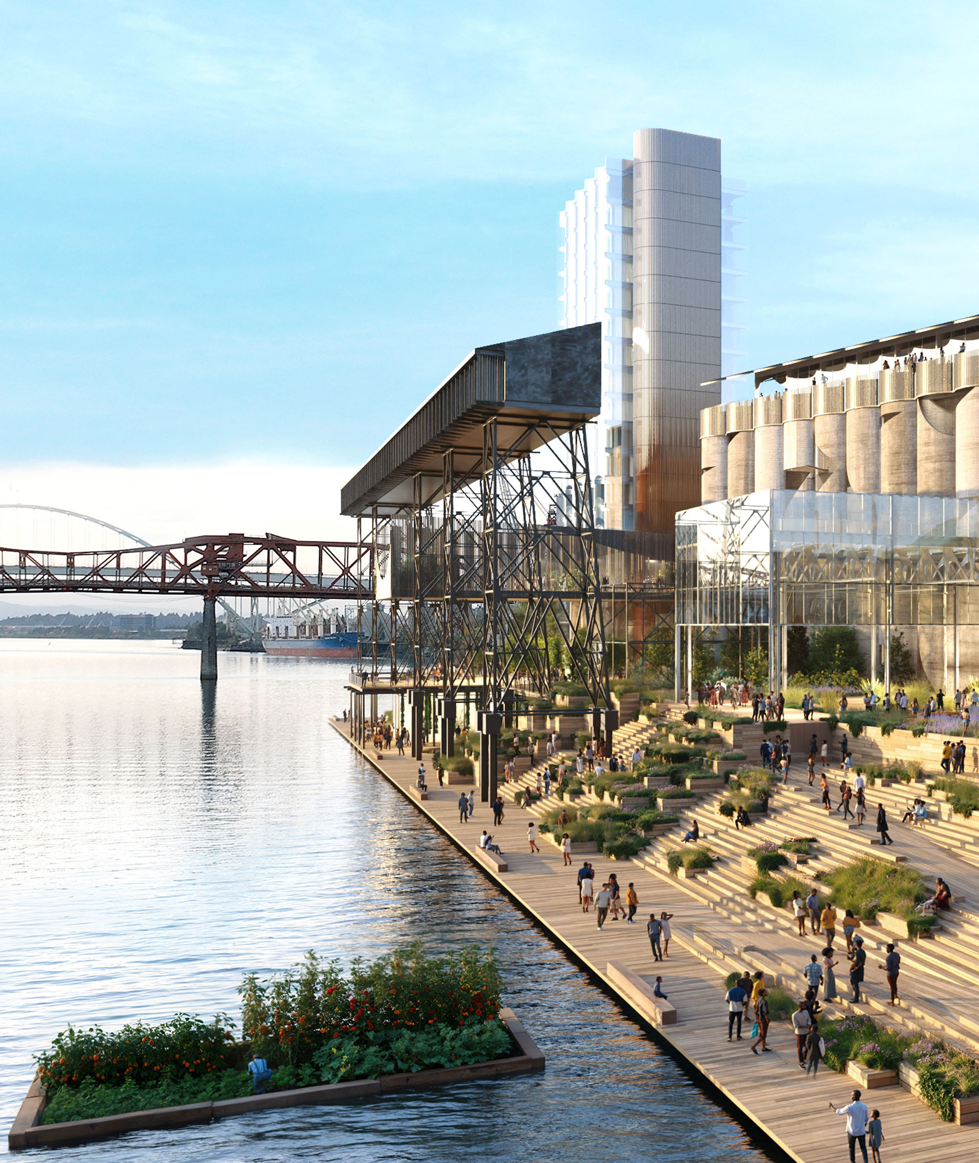 〈アルビナ・リバーサイド（Albina Riverside）〉AD—WO、MALL、Wayside Studio