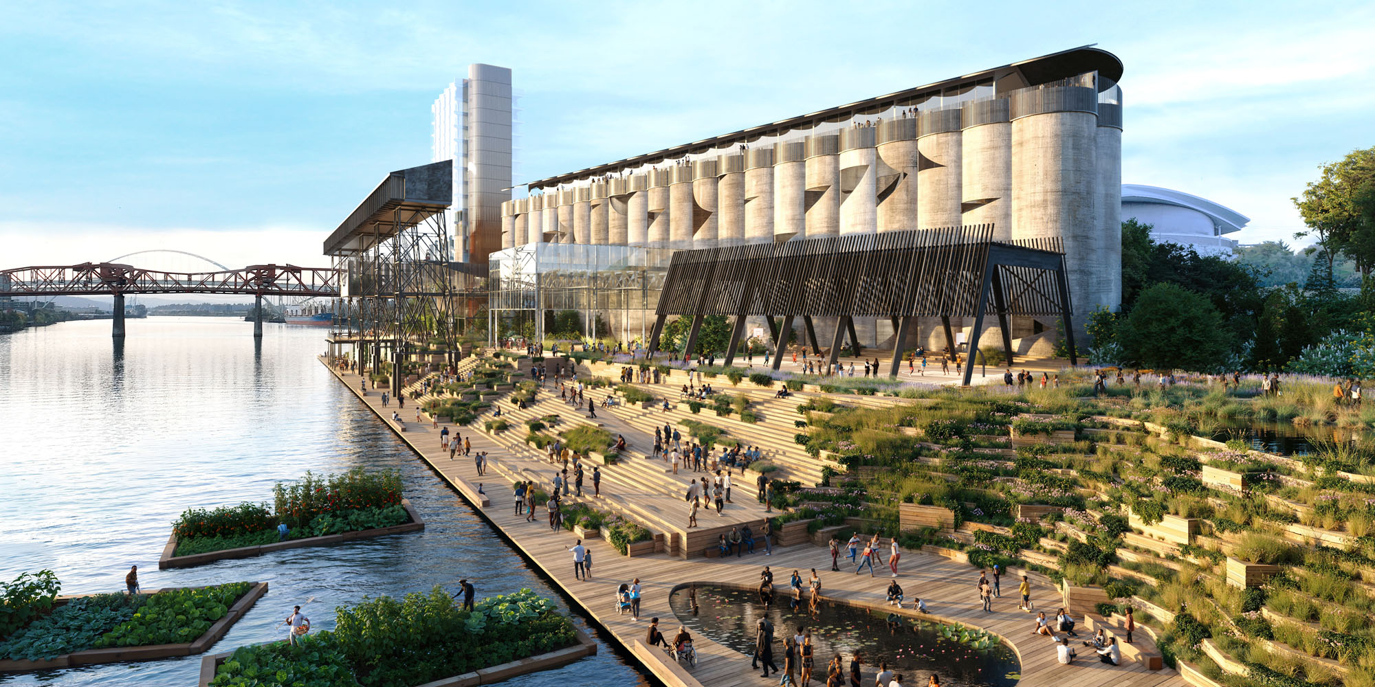 〈アルビナ・リバーサイド（Albina Riverside）〉AD—WO、MALL、Wayside Studio