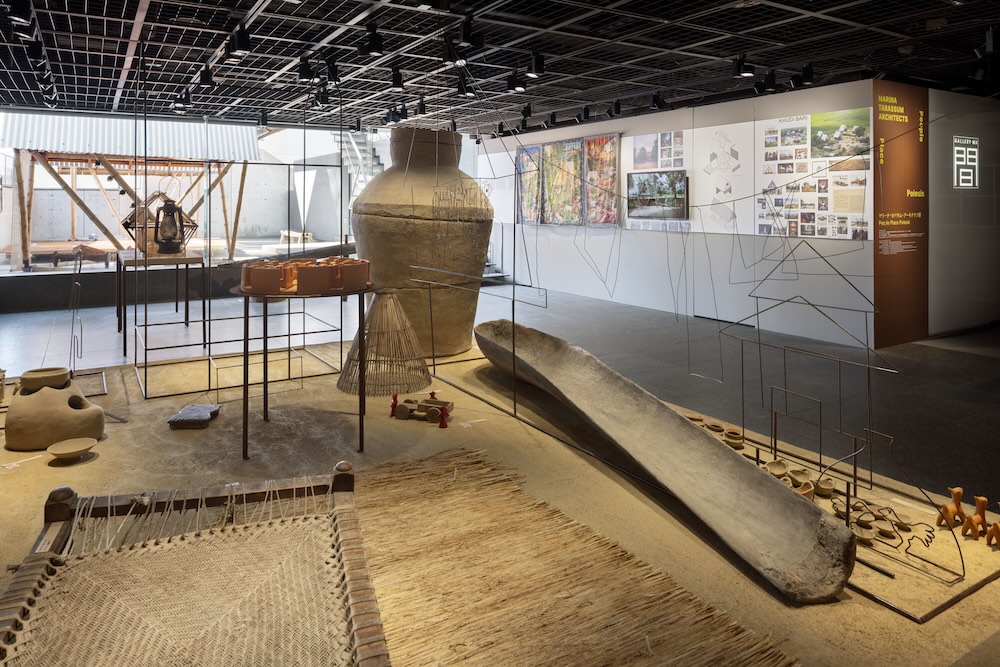 TOTOギャラリー・間「マリーナ・タバサム・アーキテクツ展：People Place Poiesis（ピープル プレイス ポイエーシス）」会場写真