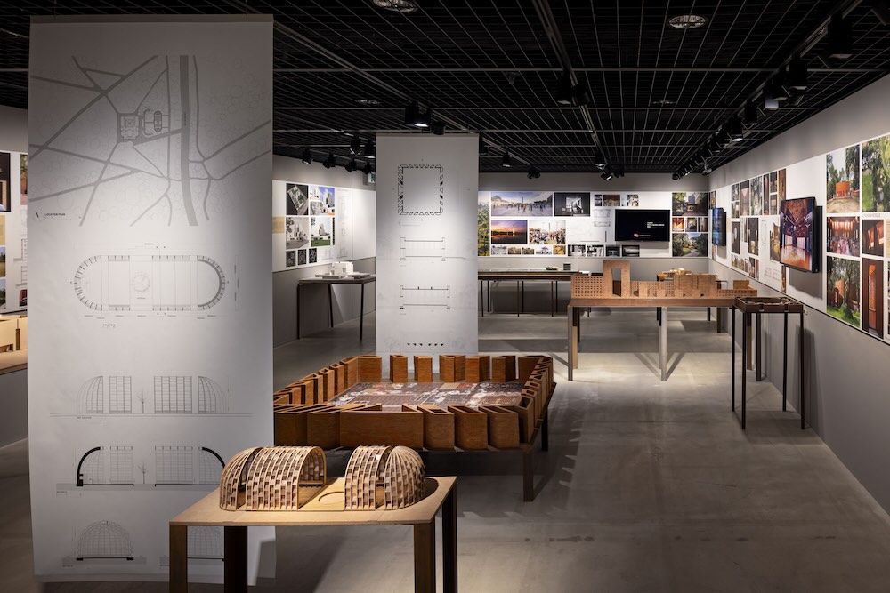 TOTOギャラリー・間「マリーナ・タバサム・アーキテクツ展：People Place Poiesis（ピープル プレイス ポイエーシス）」会場写真