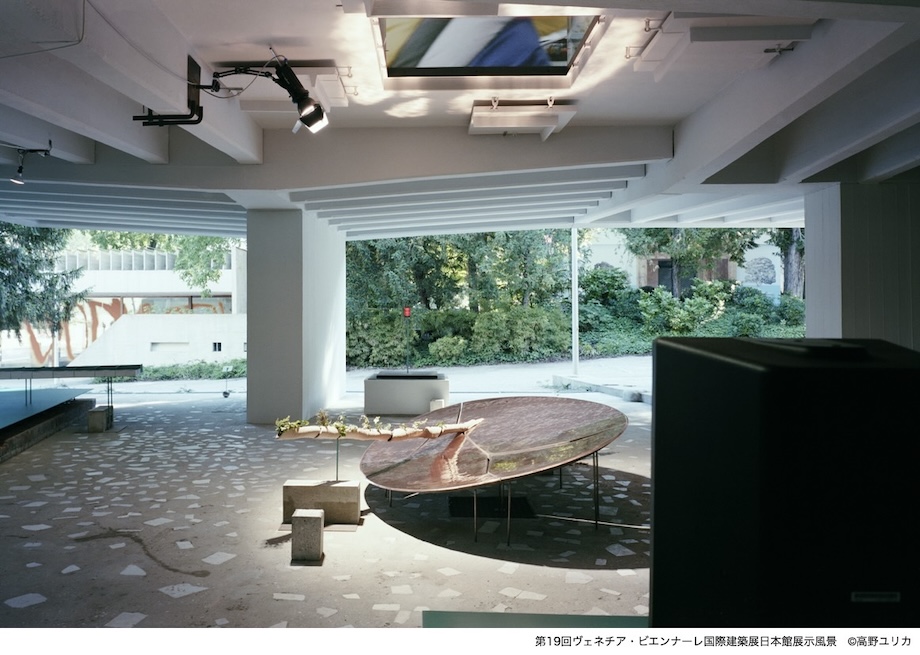 第19回ヴェネチア・ビエンナーレ国際建築展⽇本館展⽰⾵景　©⾼野ユリカ