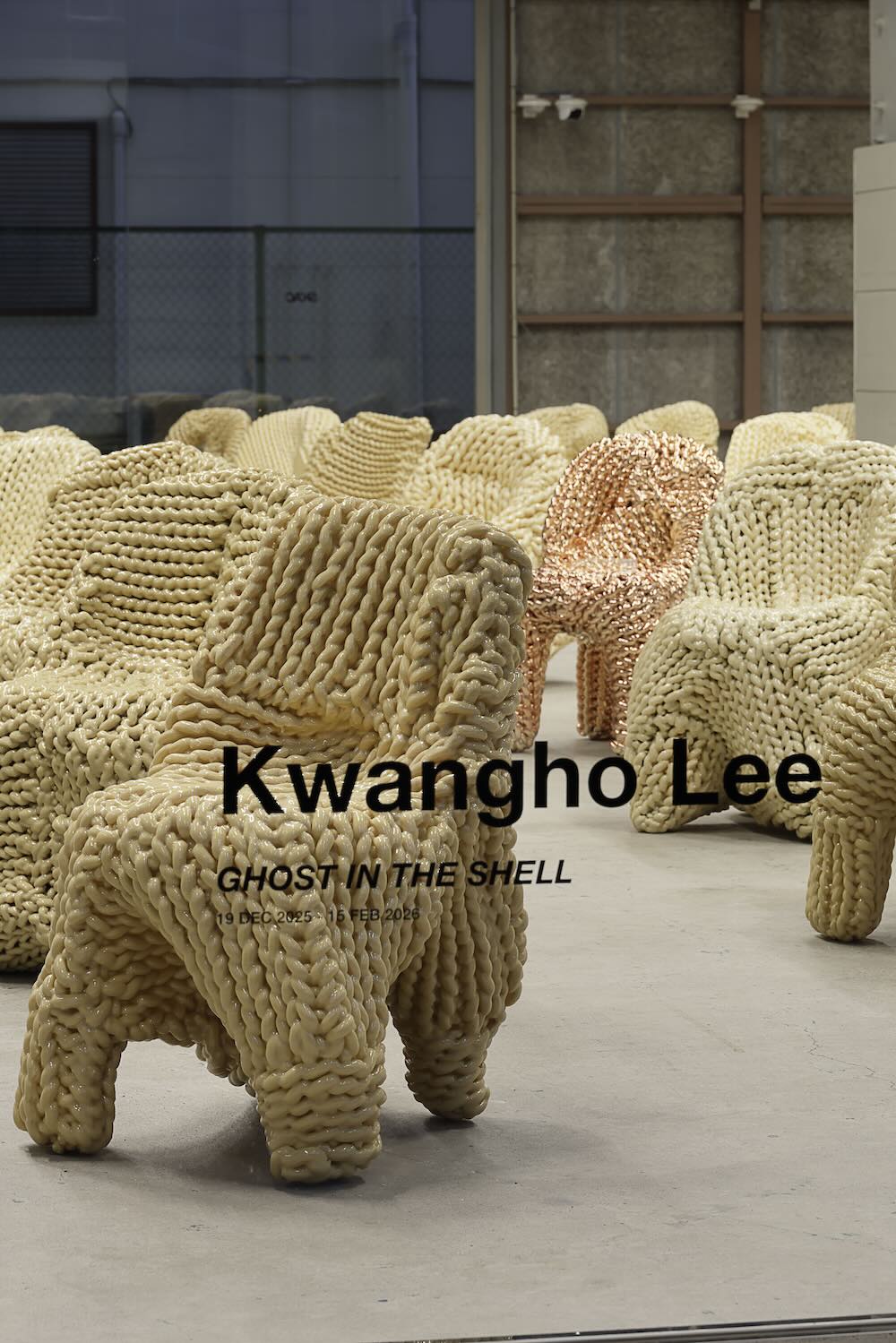 Kwangho Lee Exhibition "GHOST IN THE SHELL” / "O SERIES" at SKAC