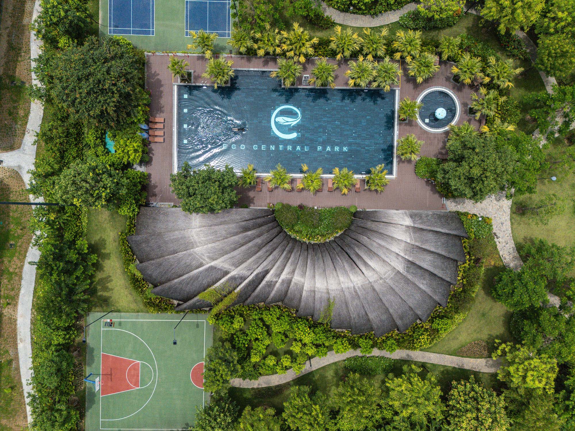 〈グオット・ガーデン・クラブハウス（Guột Garden Club House）〉ホー・クエ・アーキテクツ（Ho Khue Architects）