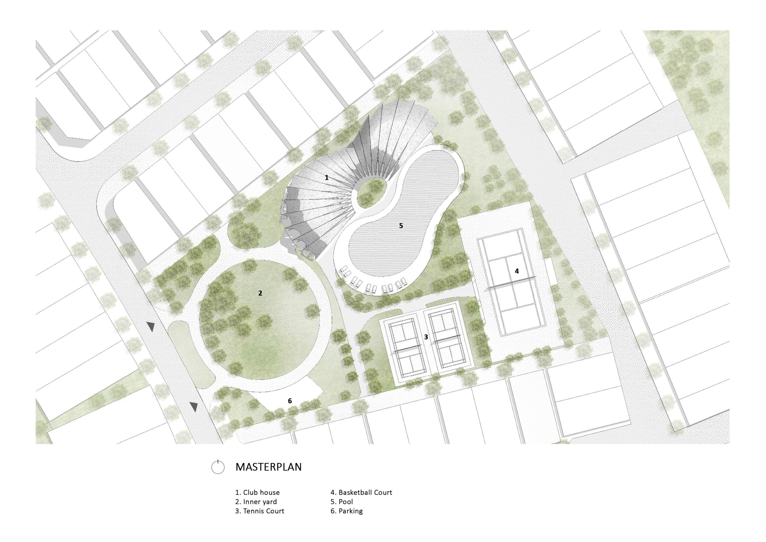 〈グオット・ガーデン・クラブハウス（Guột Garden Club House）〉ホー・クエ・アーキテクツ（Ho Khue Architects）