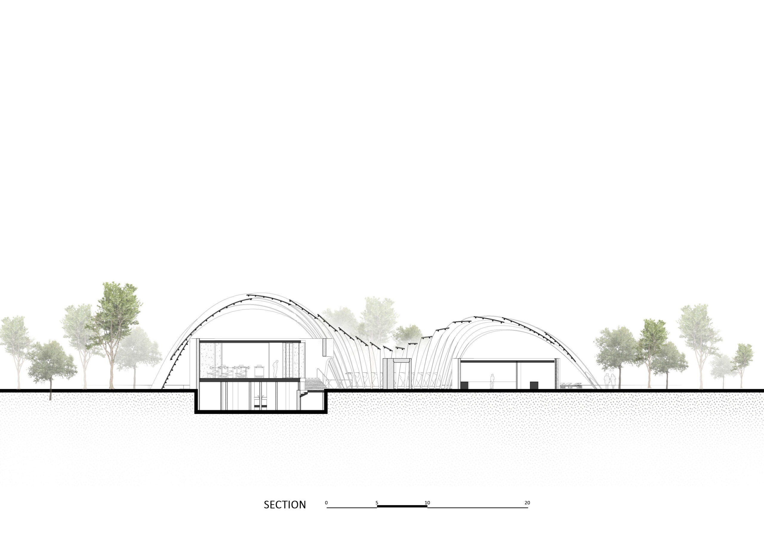 〈グオット・ガーデン・クラブハウス（Guột Garden Club House）〉ホー・クエ・アーキテクツ（Ho Khue Architects）