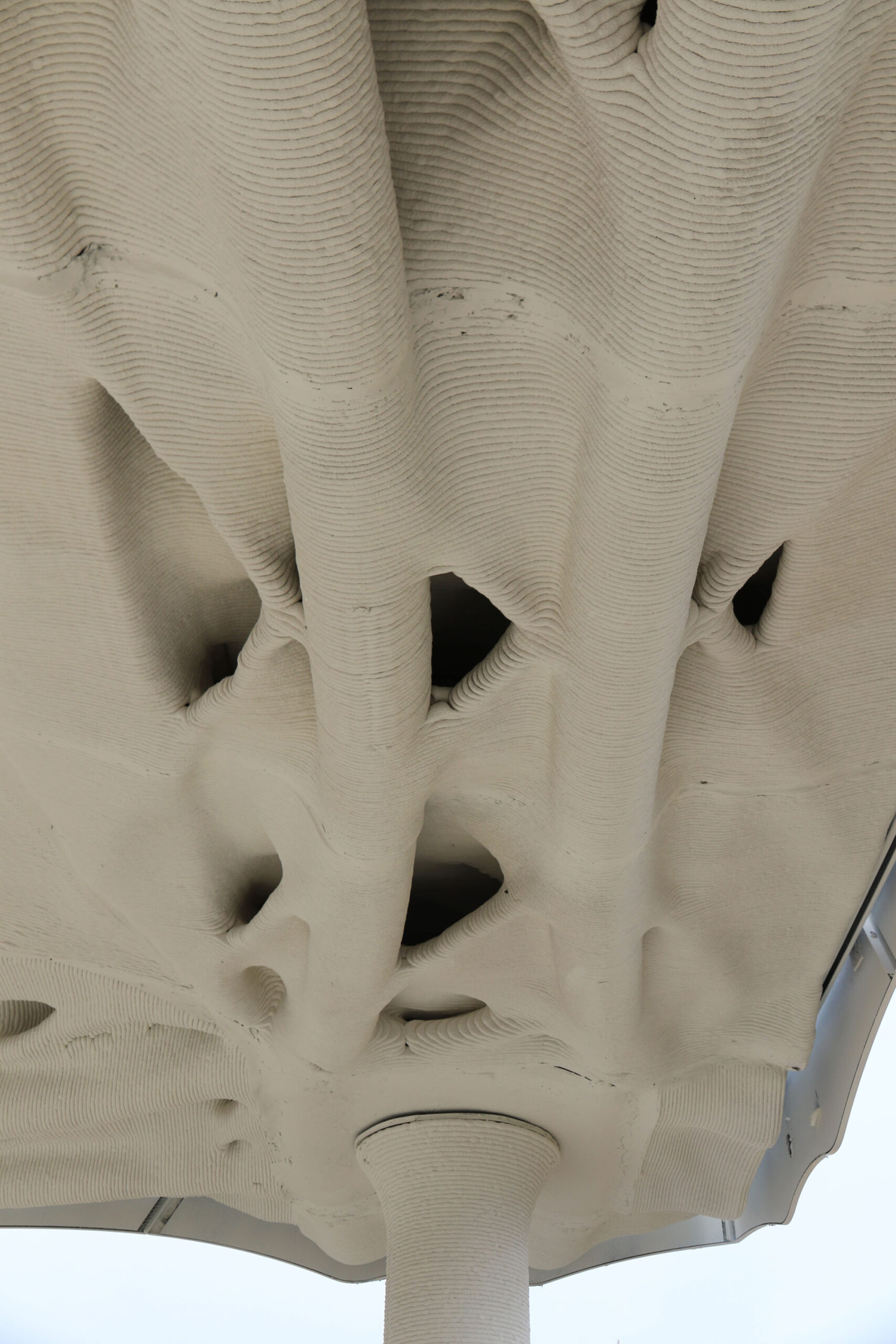 「3Dプリント式ケーブル支持床システム（3D-printed funicular floor system）」ペンシルバニア大学 多面体構造研究所（Polyhedral Structures Laboratory）