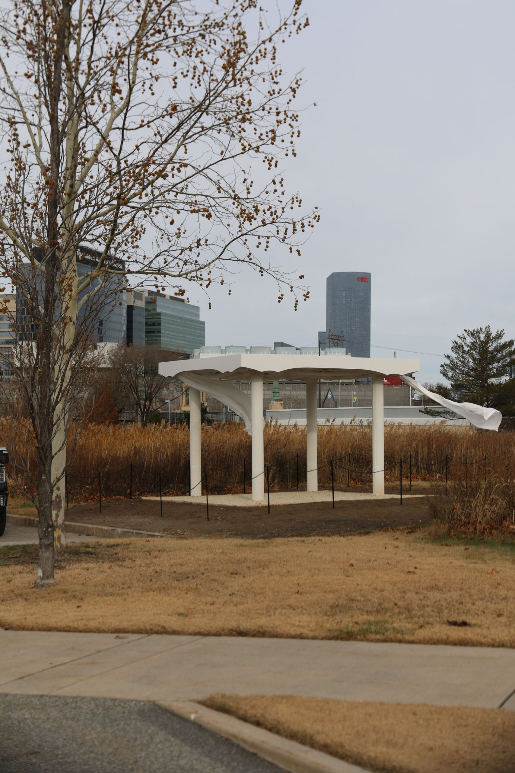 「3Dプリント式ケーブル支持床システム（3D-printed funicular floor system）」ペンシルバニア大学 多面体構造研究所（Polyhedral Structures Laboratory）